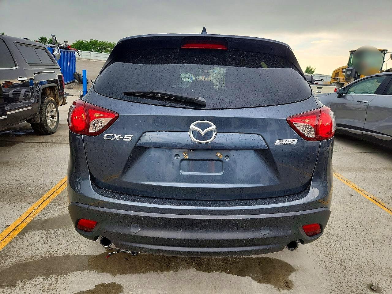 2013 Mazda Cx-5 Touring Blue vin: JM3KE2CEXD0136257