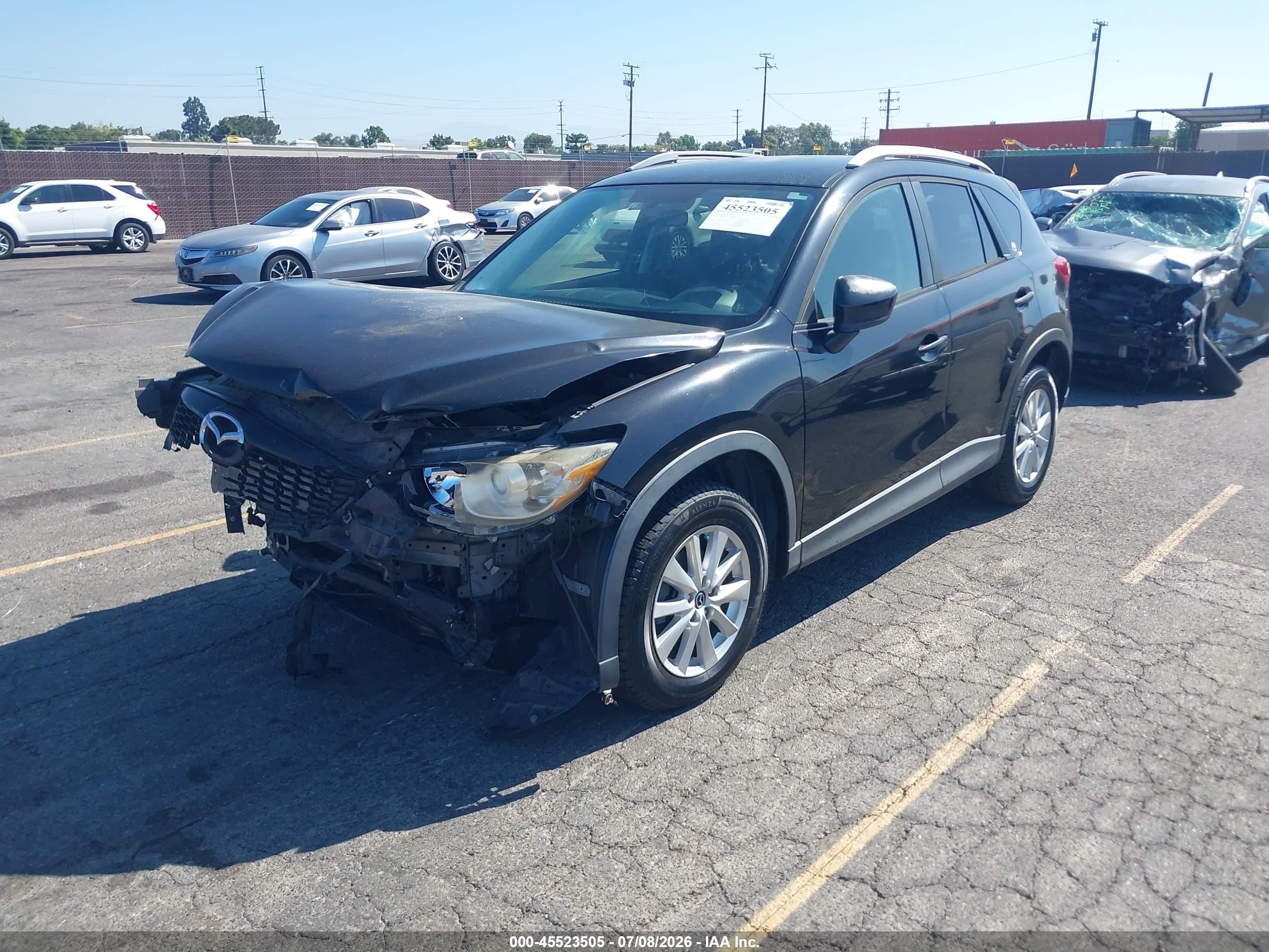 2014 Mazda Cx-5 Touring Черный vin: JM3KE2CY0E0328766