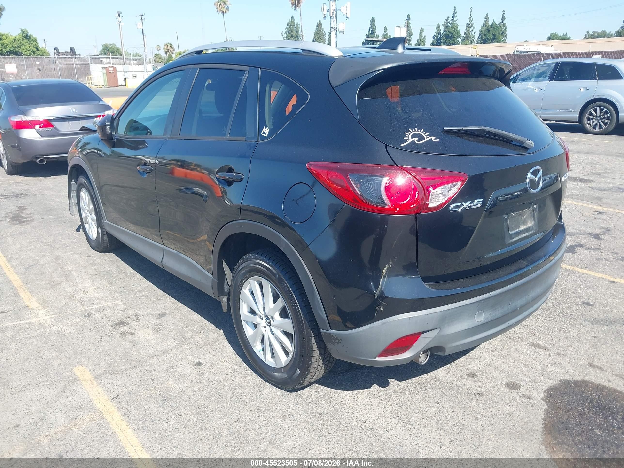 2014 Mazda Cx-5 Touring Черный vin: JM3KE2CY0E0328766