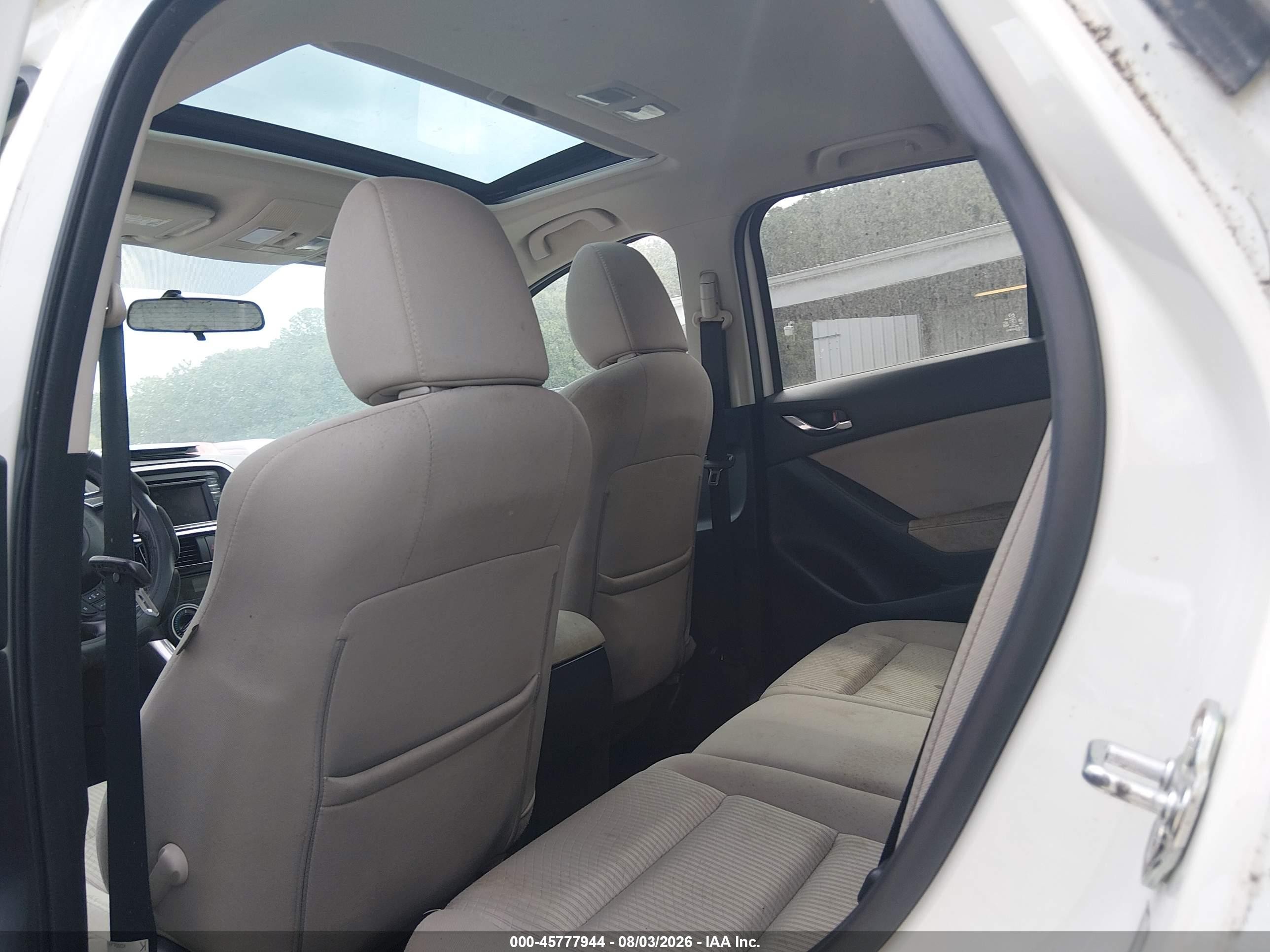 2014 Mazda Cx-5 Touring White vin: JM3KE2CY0E0330632