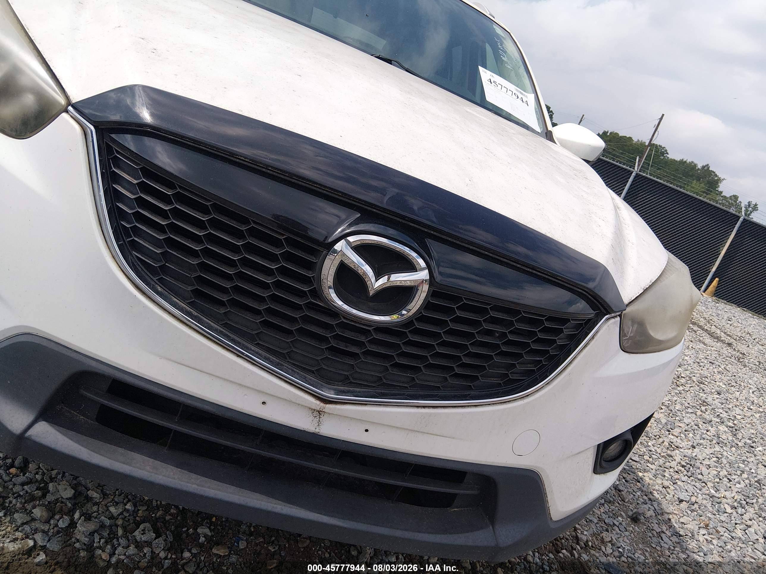 2014 Mazda Cx-5 Touring White vin: JM3KE2CY0E0330632