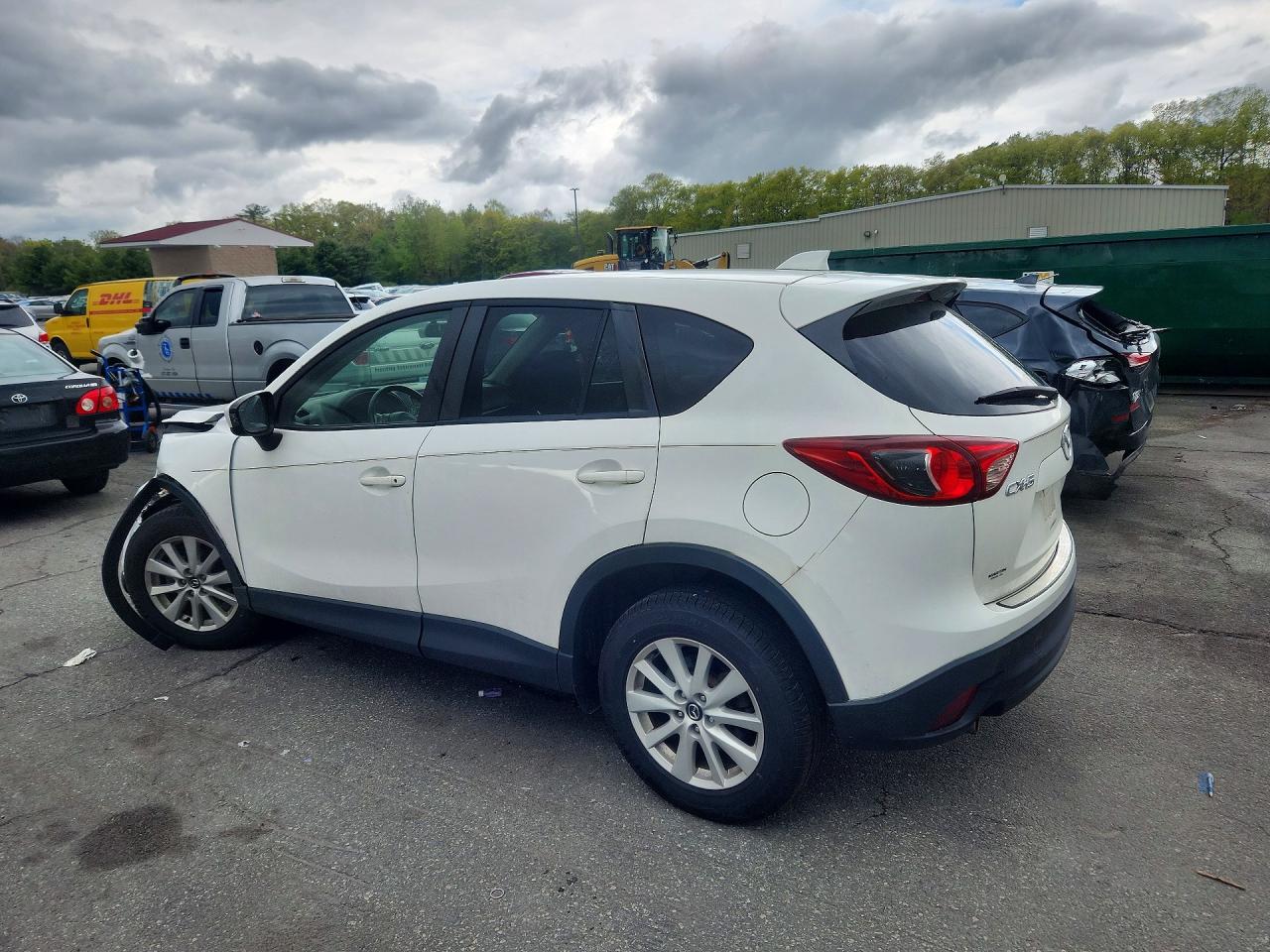 2014 Mazda Cx-5 Touring White vin: JM3KE2CY0E0374663