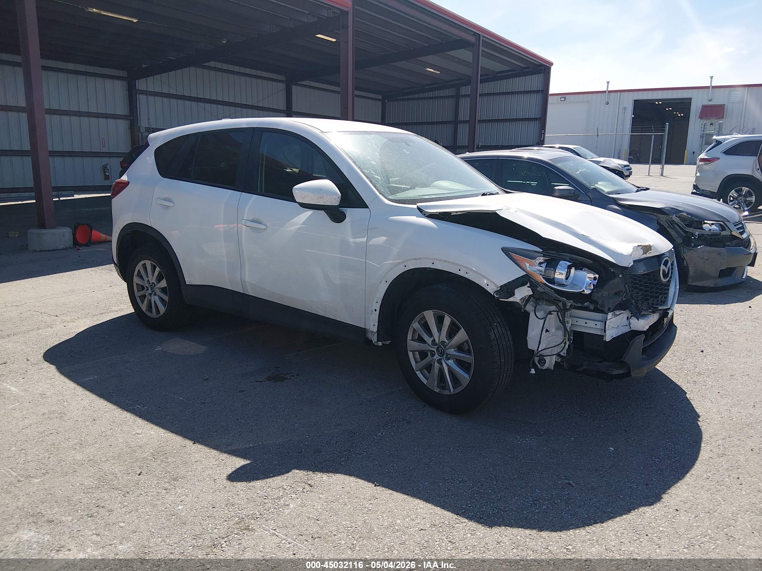 2014 Mazda Cx-5 Touring White vin: JM3KE2CY0E0374873