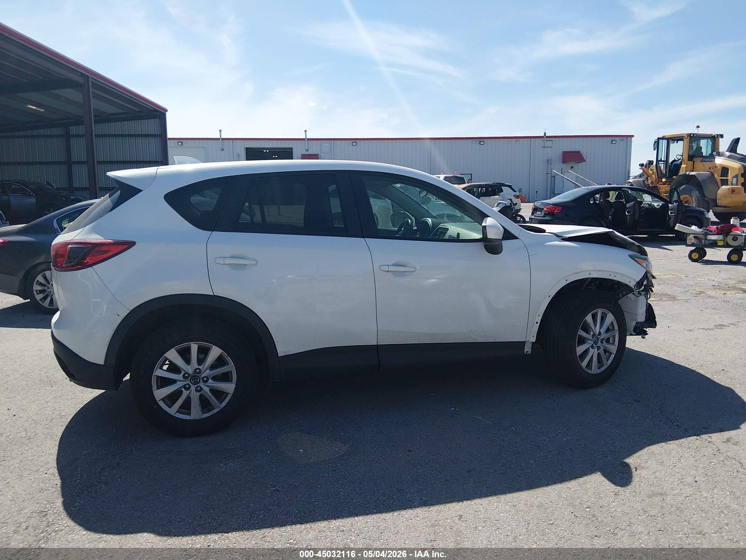 2014 Mazda Cx-5 Touring White vin: JM3KE2CY0E0374873