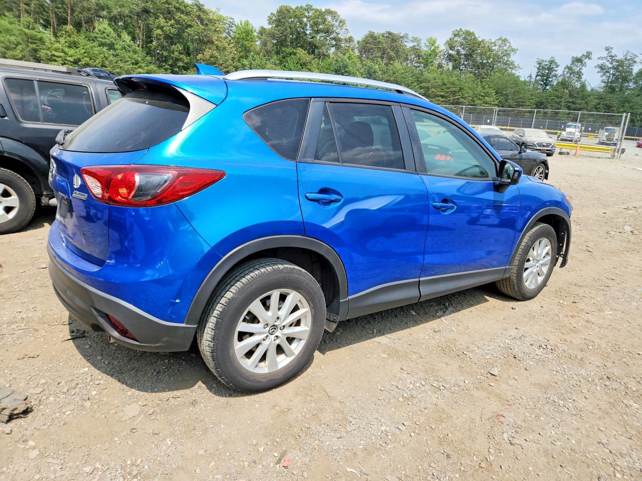 2014 Mazda Cx-5 Touring Blue vin: JM3KE2CY0E0379281