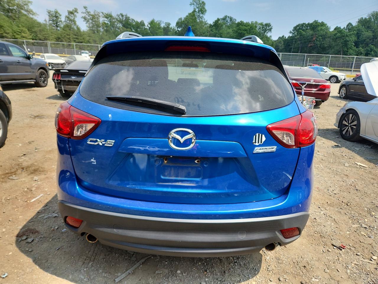 2014 Mazda Cx-5 Touring Blue vin: JM3KE2CY0E0379281