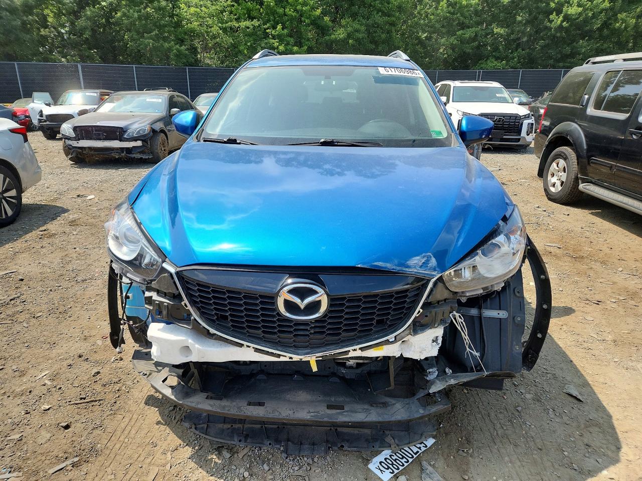 2014 Mazda Cx-5 Touring Blue vin: JM3KE2CY0E0379281