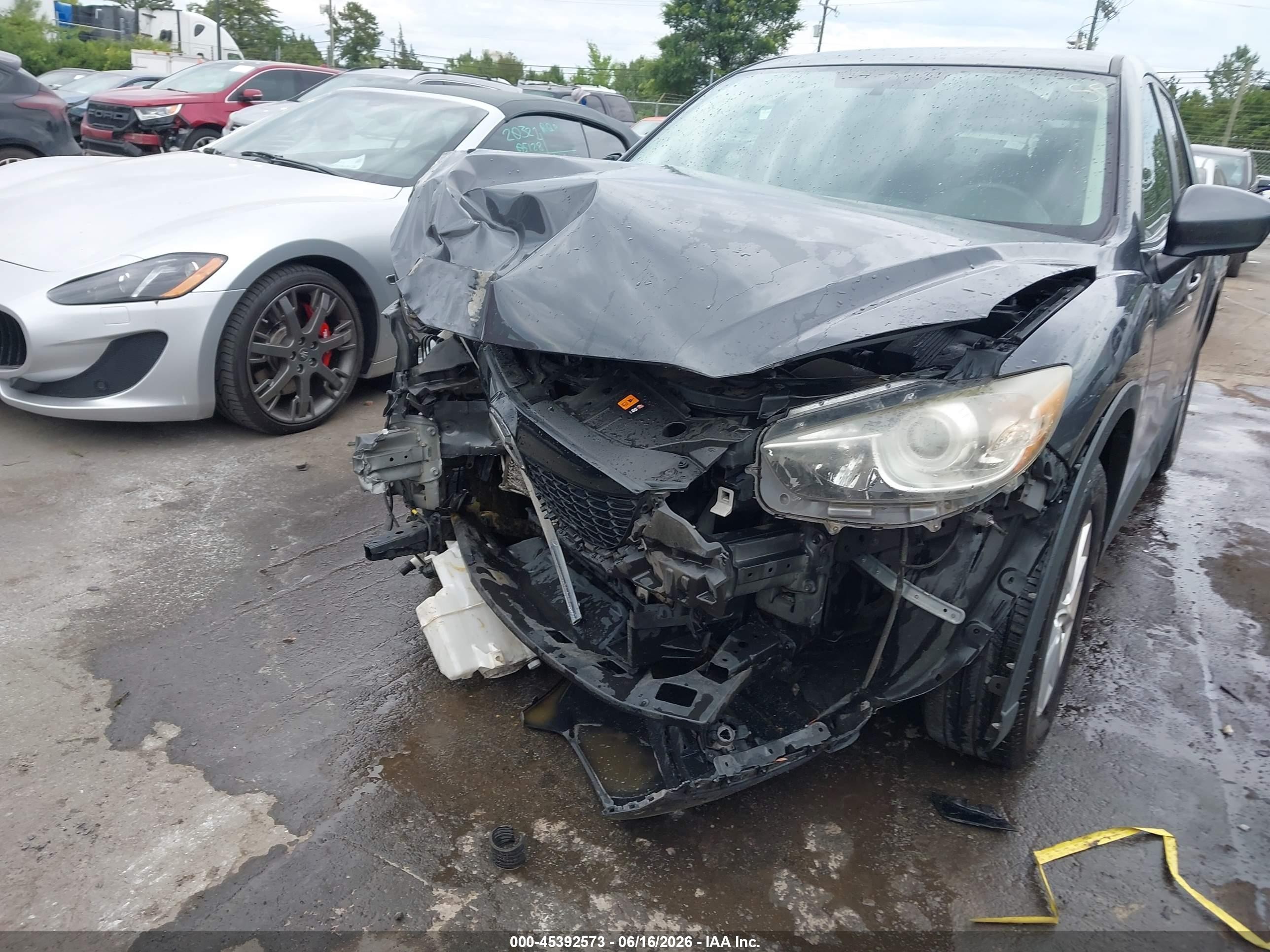 2014 Mazda Cx-5 Touring Серый vin: JM3KE2CY0E0391561