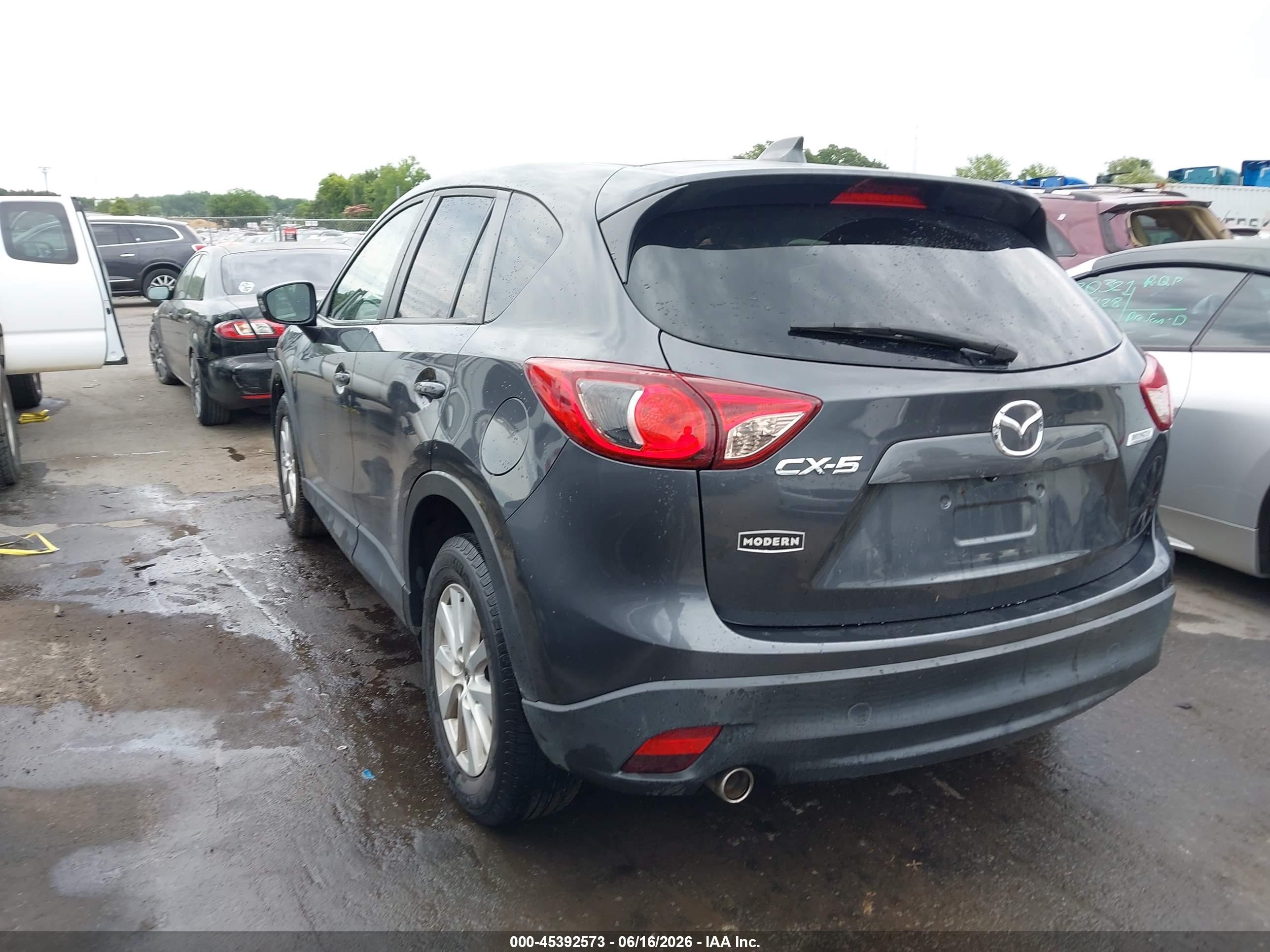 2014 Mazda Cx-5 Touring Серый vin: JM3KE2CY0E0391561