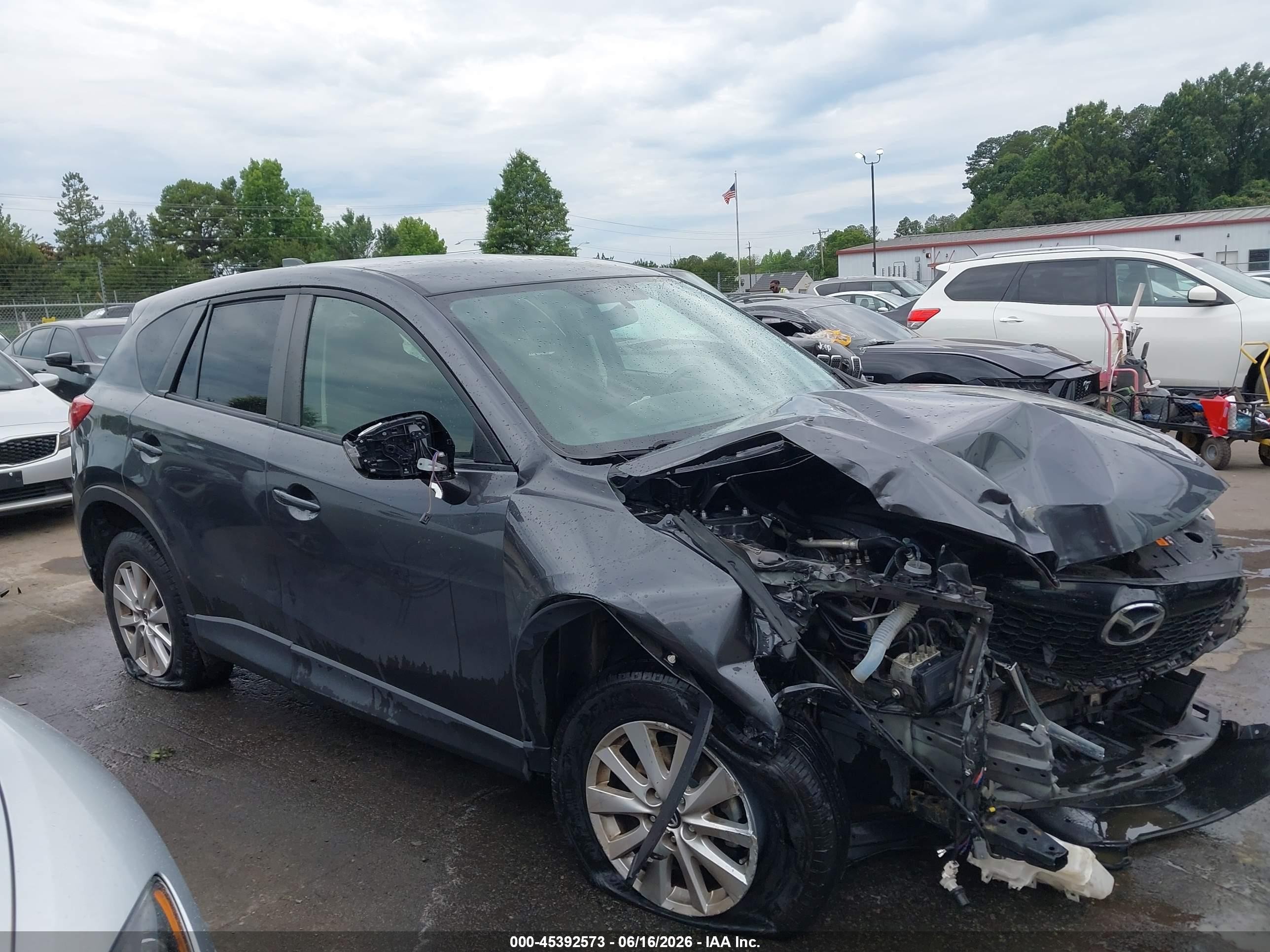 2014 Mazda Cx-5 Touring Серый vin: JM3KE2CY0E0391561