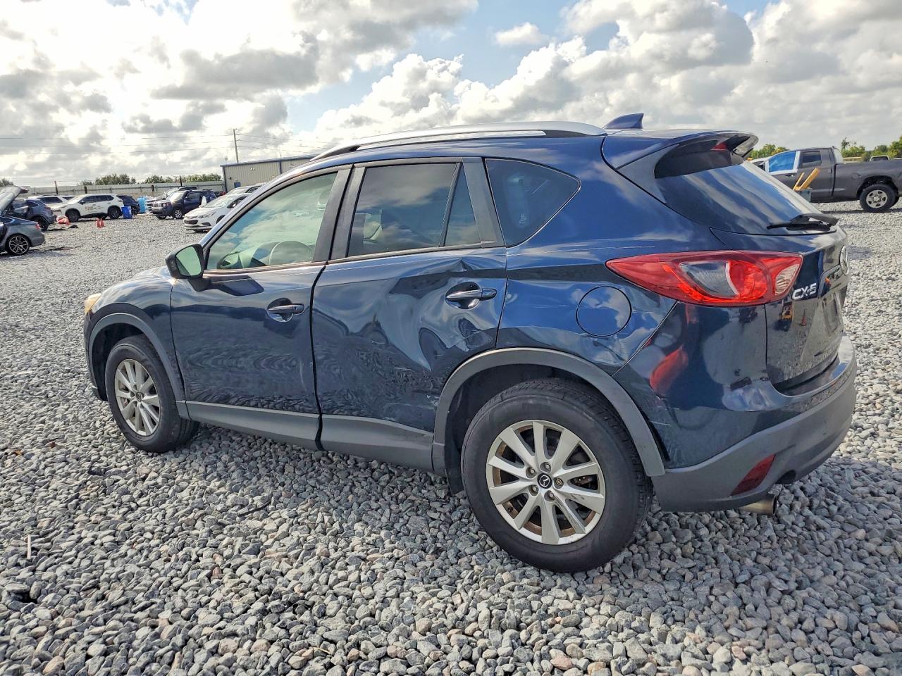 2014 Mazda Cx-5 Touring Blue vin: JM3KE2CY0E0397165