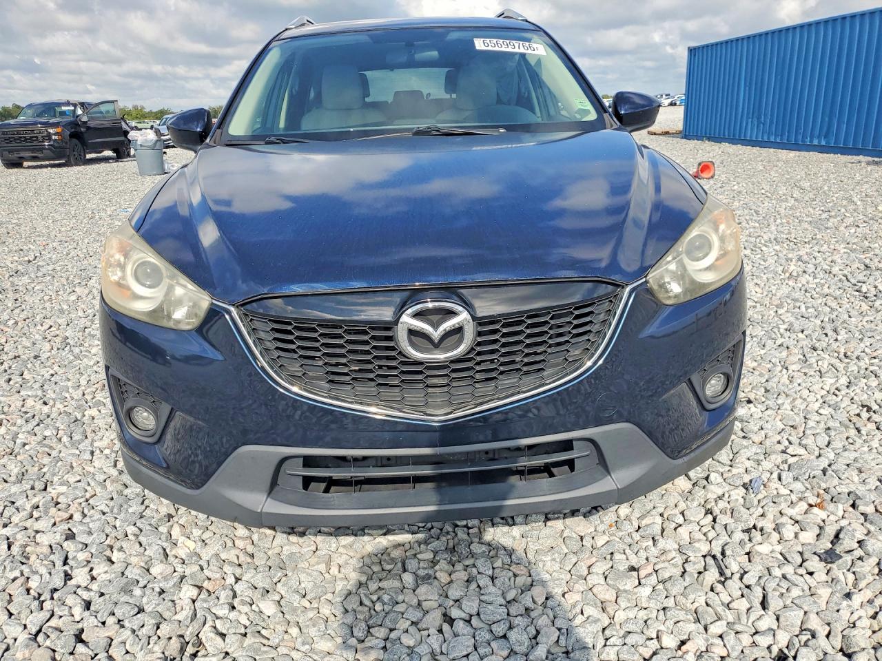 2014 Mazda Cx-5 Touring Blue vin: JM3KE2CY0E0397165