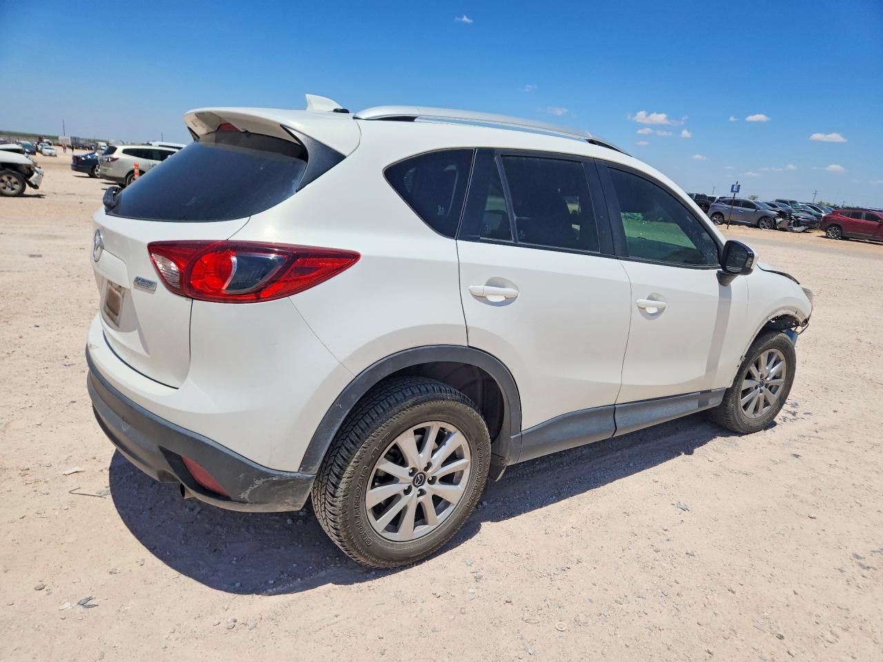 2014 Mazda Cx-5 Touring Белый vin: JM3KE2CY0E0418726