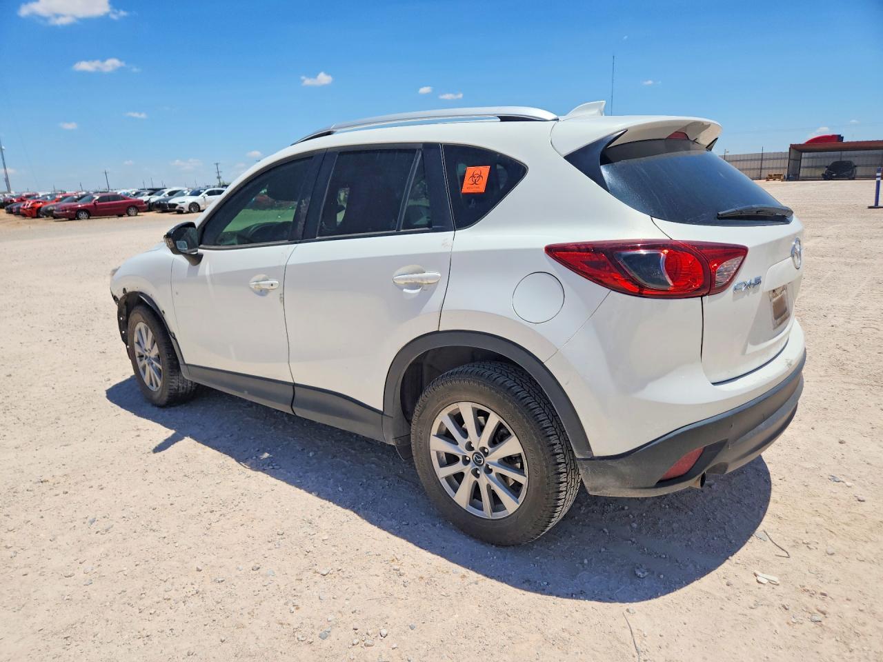 2014 Mazda Cx-5 Touring Белый vin: JM3KE2CY0E0418726