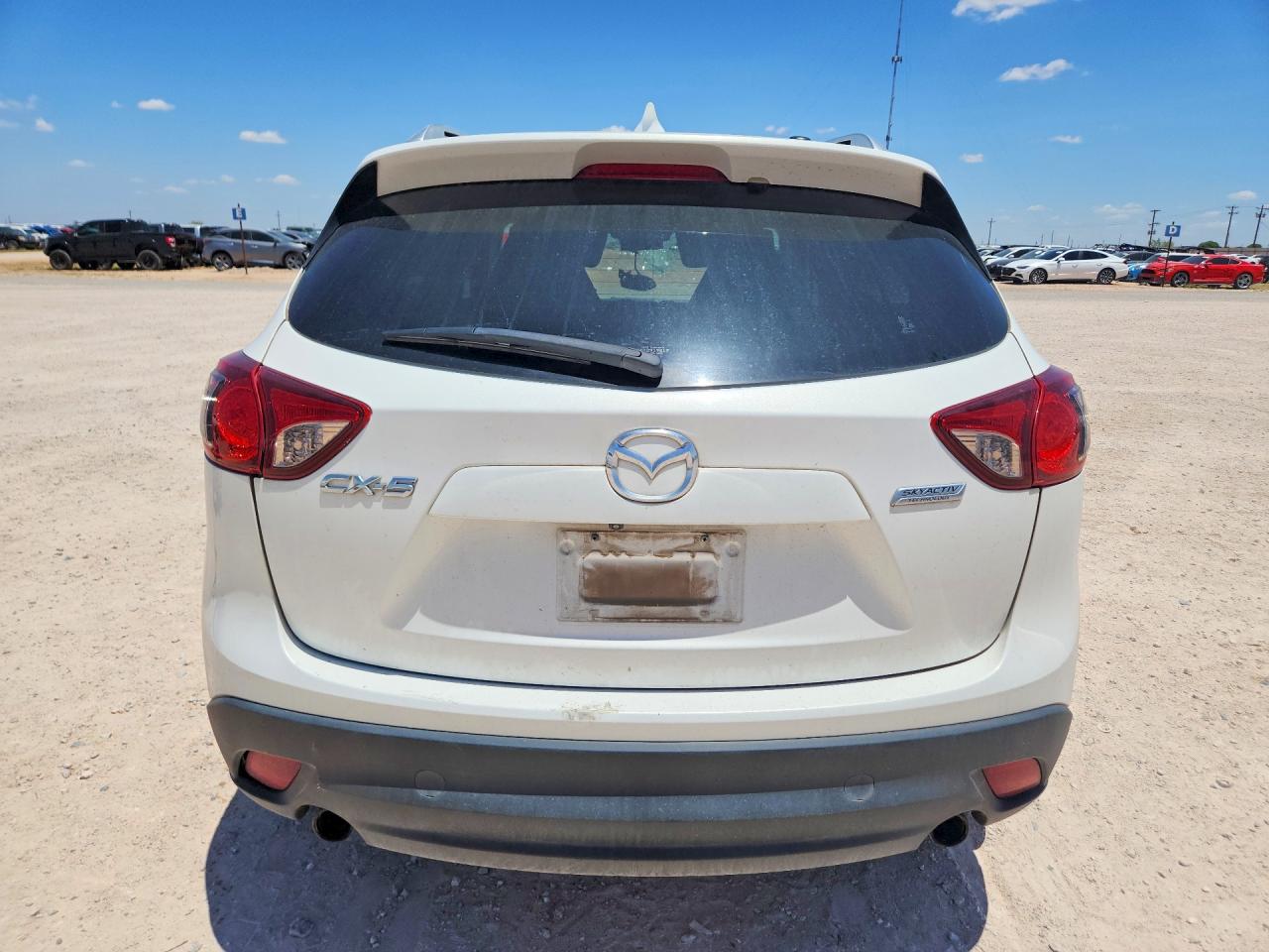 2014 Mazda Cx-5 Touring Белый vin: JM3KE2CY0E0418726
