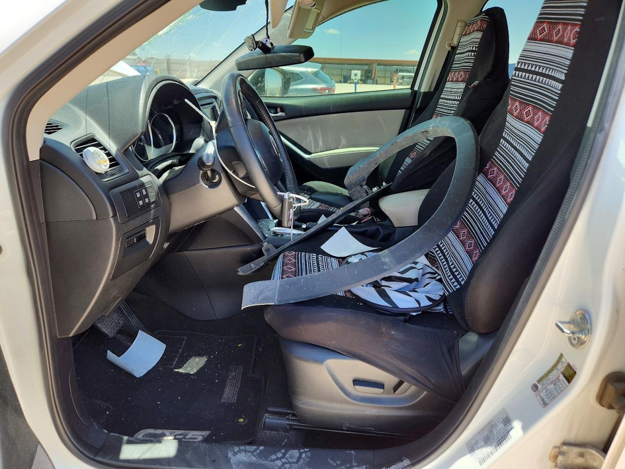 2014 Mazda Cx-5 Touring Белый vin: JM3KE2CY0E0418726