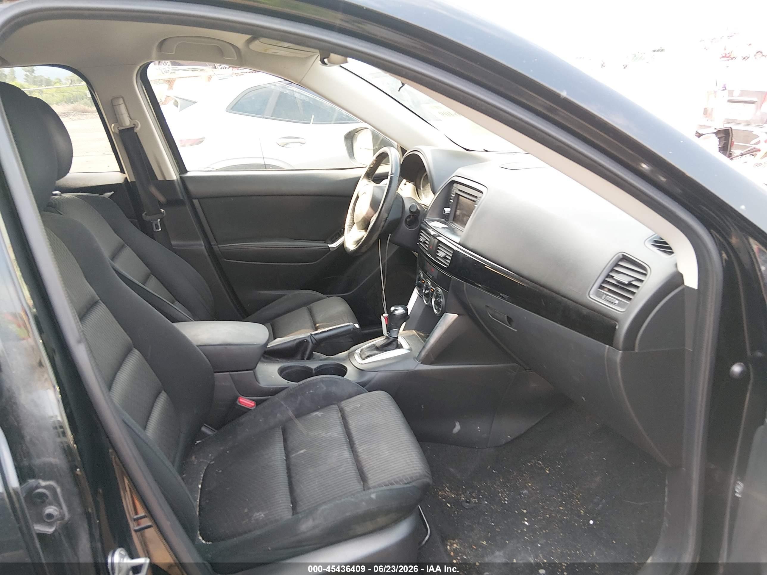 2015 Mazda Cx-5 Touring Black vin: JM3KE2CY0F0443353