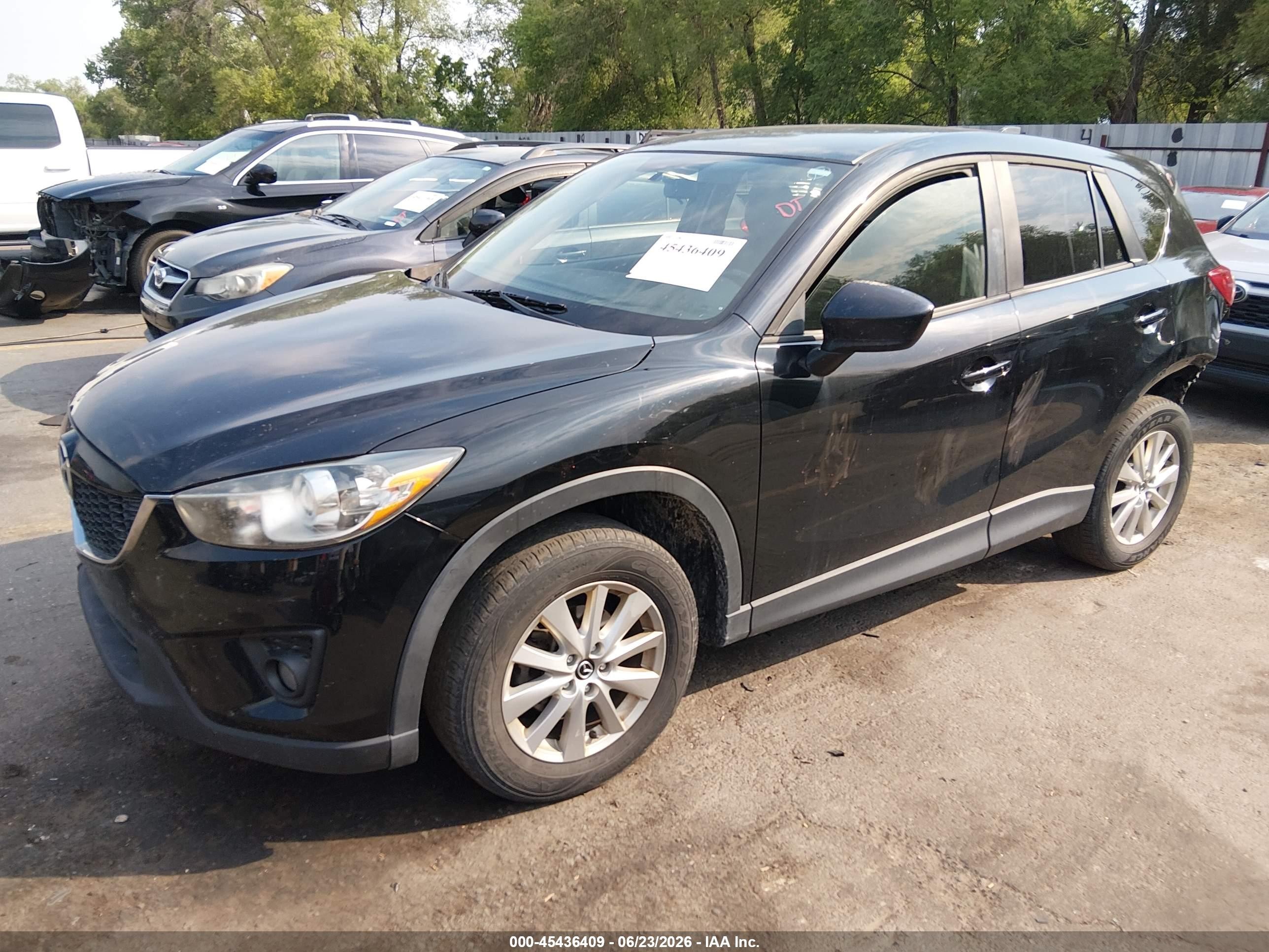 2015 Mazda Cx-5 Touring Black vin: JM3KE2CY0F0443353