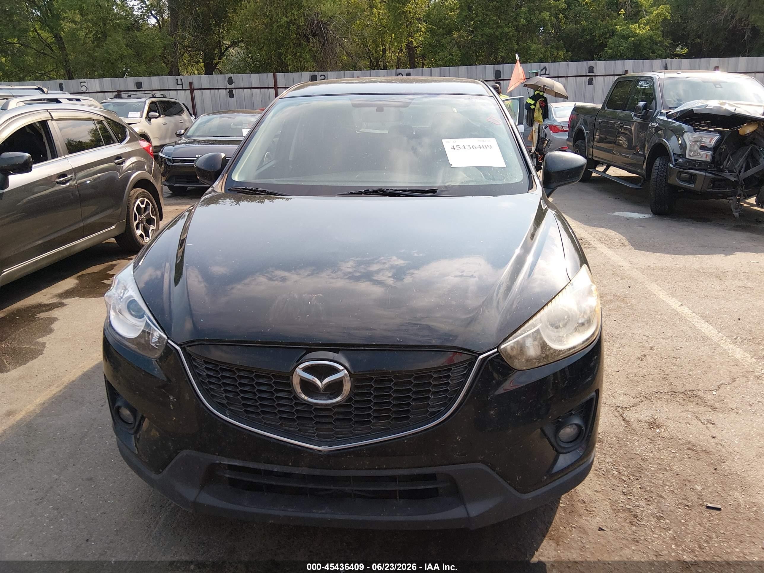 2015 Mazda Cx-5 Touring Black vin: JM3KE2CY0F0443353