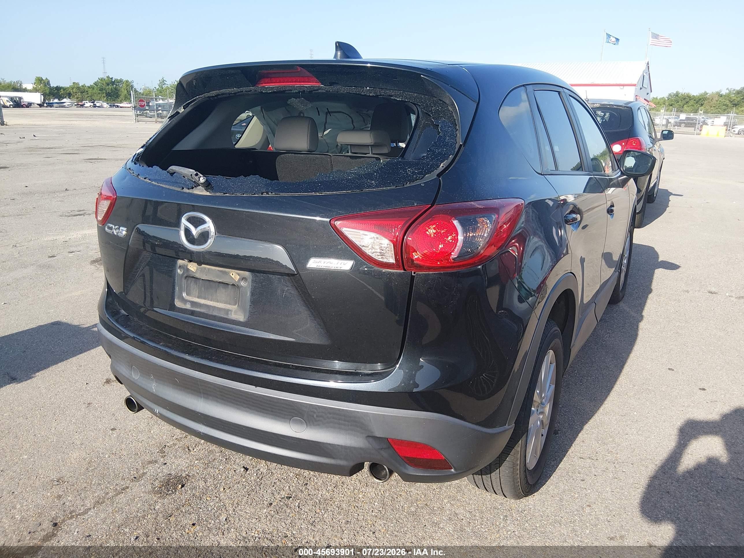 2015 Mazda Cx-5 Touring Черный vin: JM3KE2CY0F0468382