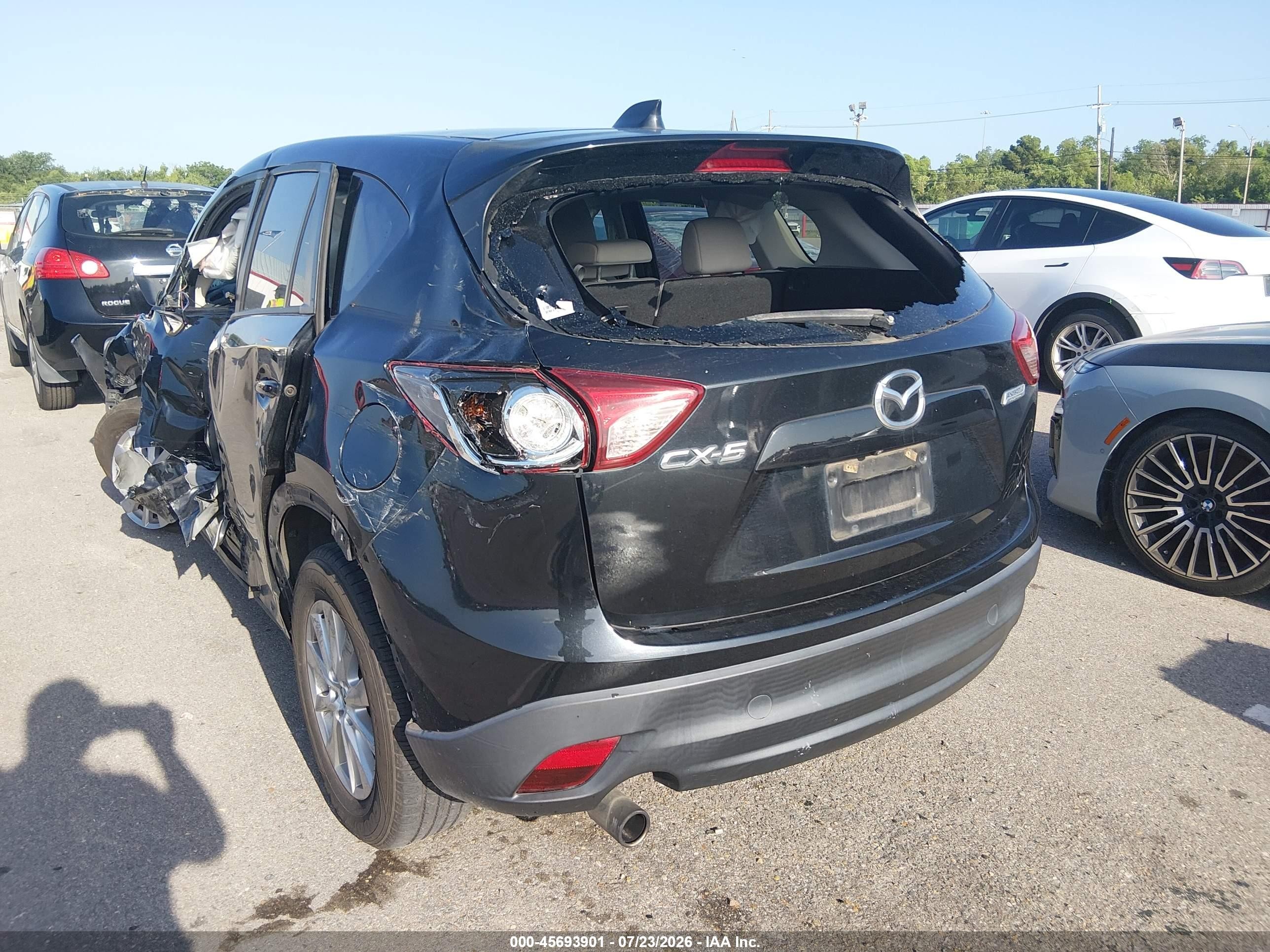 2015 Mazda Cx-5 Touring Черный vin: JM3KE2CY0F0468382