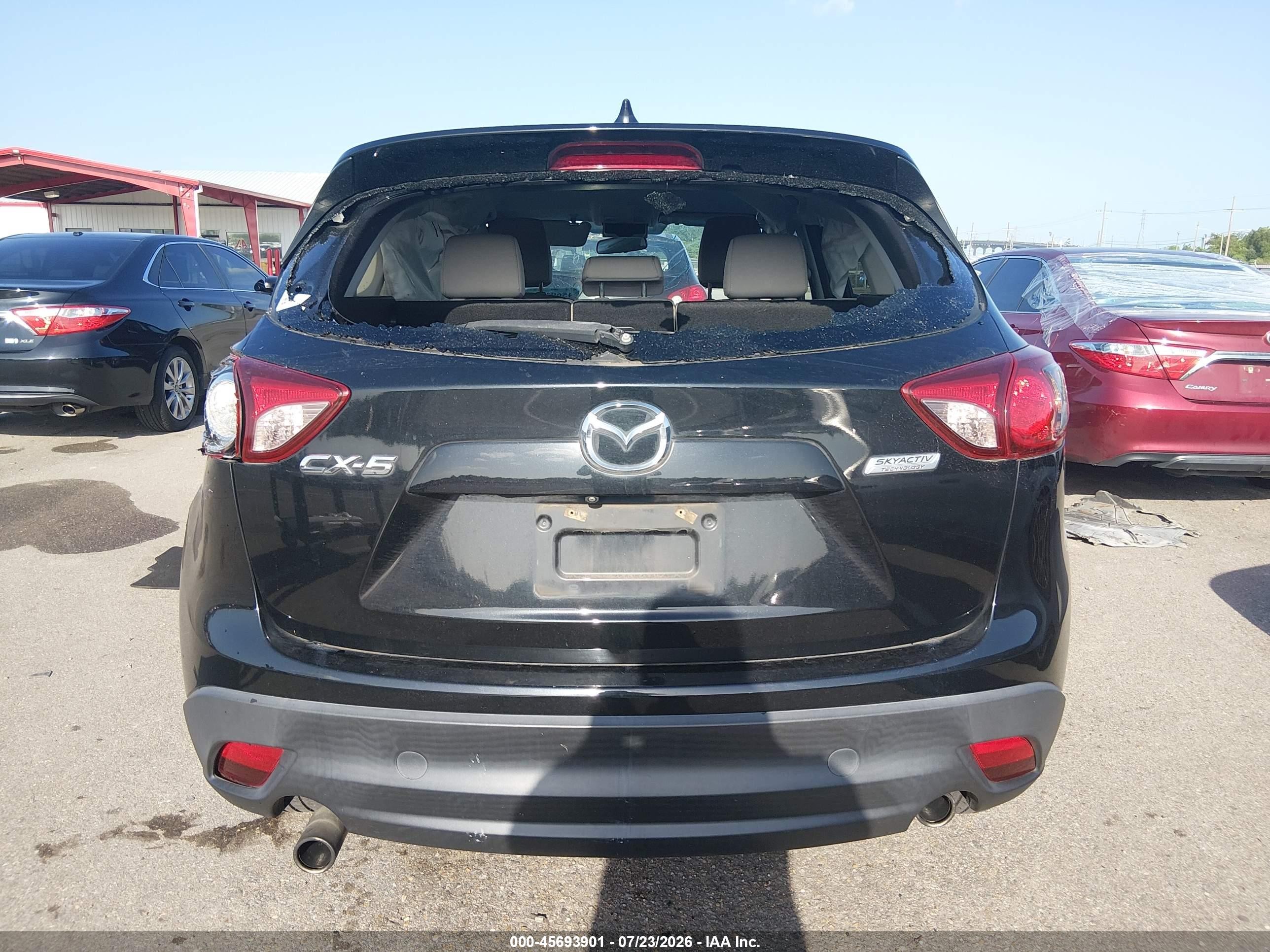 2015 Mazda Cx-5 Touring Черный vin: JM3KE2CY0F0468382