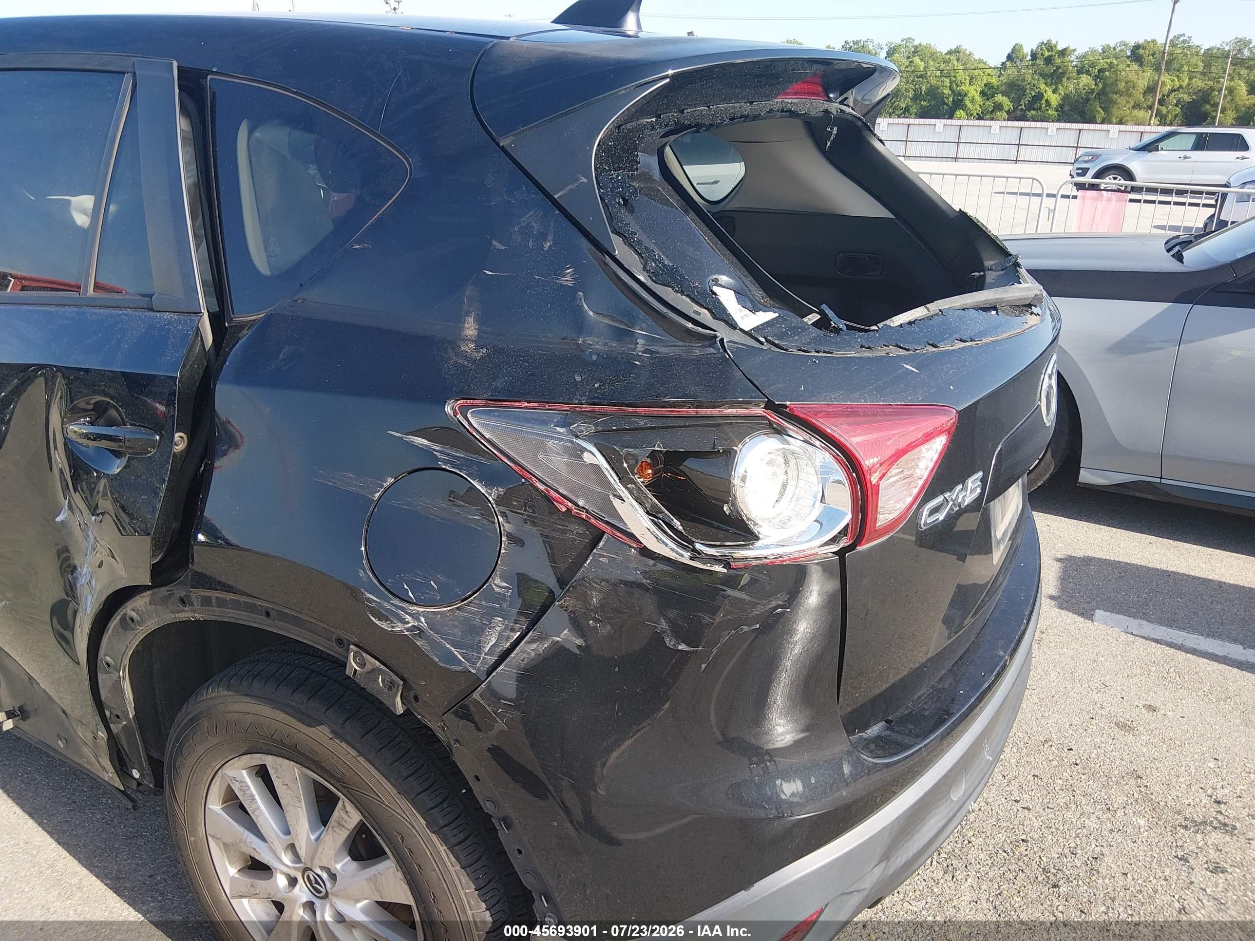 2015 Mazda Cx-5 Touring Черный vin: JM3KE2CY0F0468382