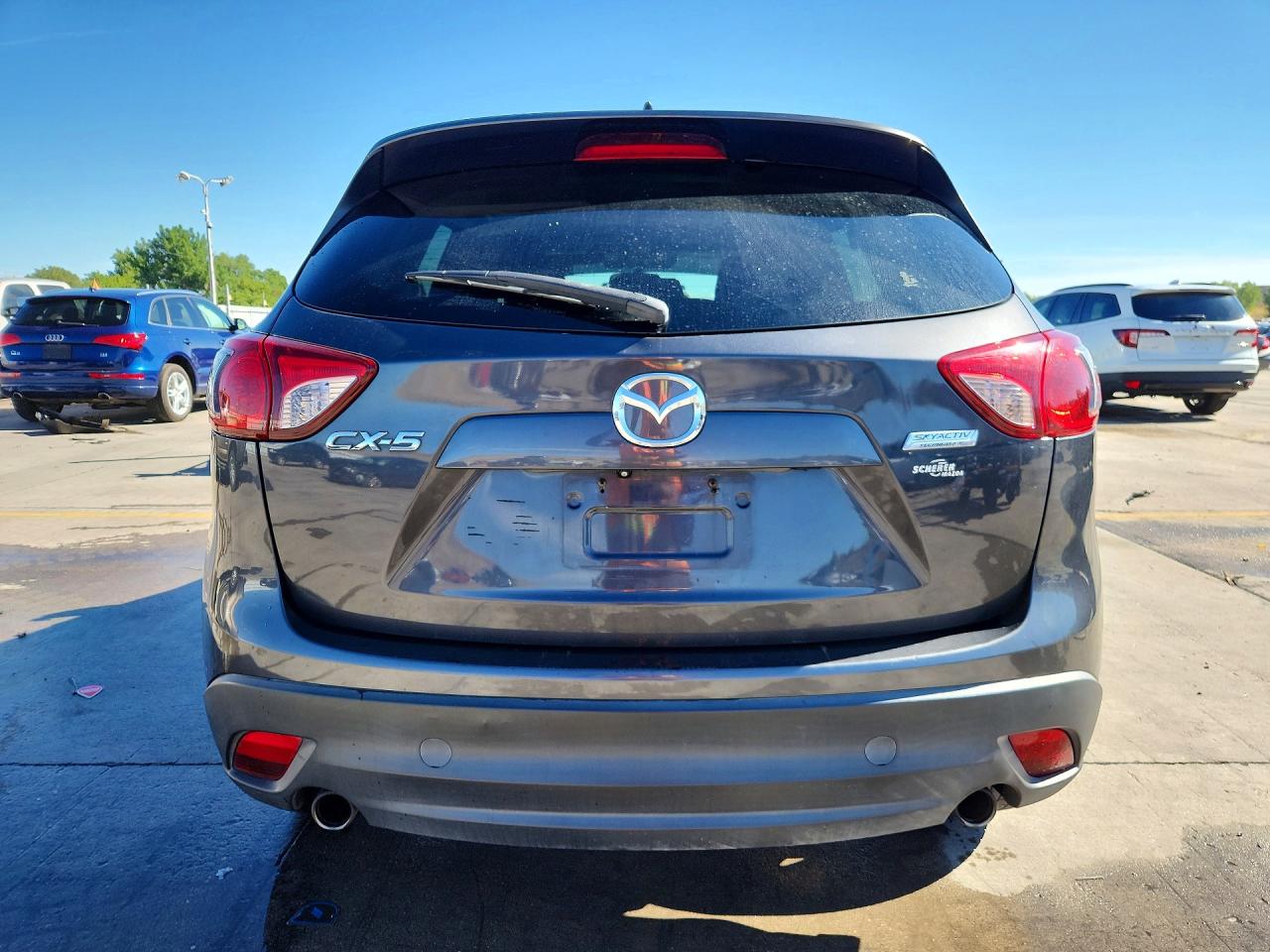 2015 Mazda Cx-5 Touring Charcoal vin: JM3KE2CY0F0480757