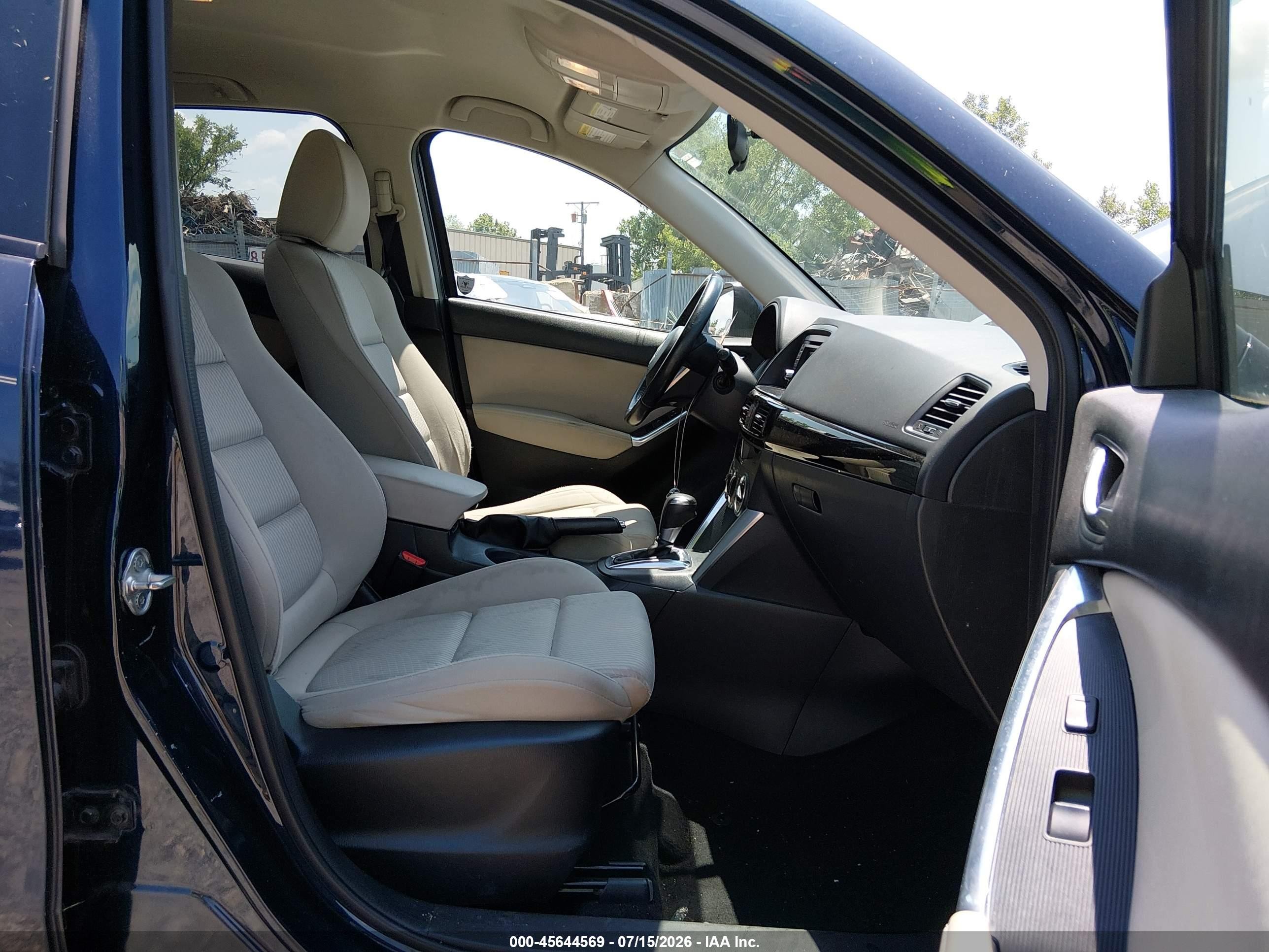 2015 Mazda Cx-5 Touring Dark Blue vin: JM3KE2CY0F0525891