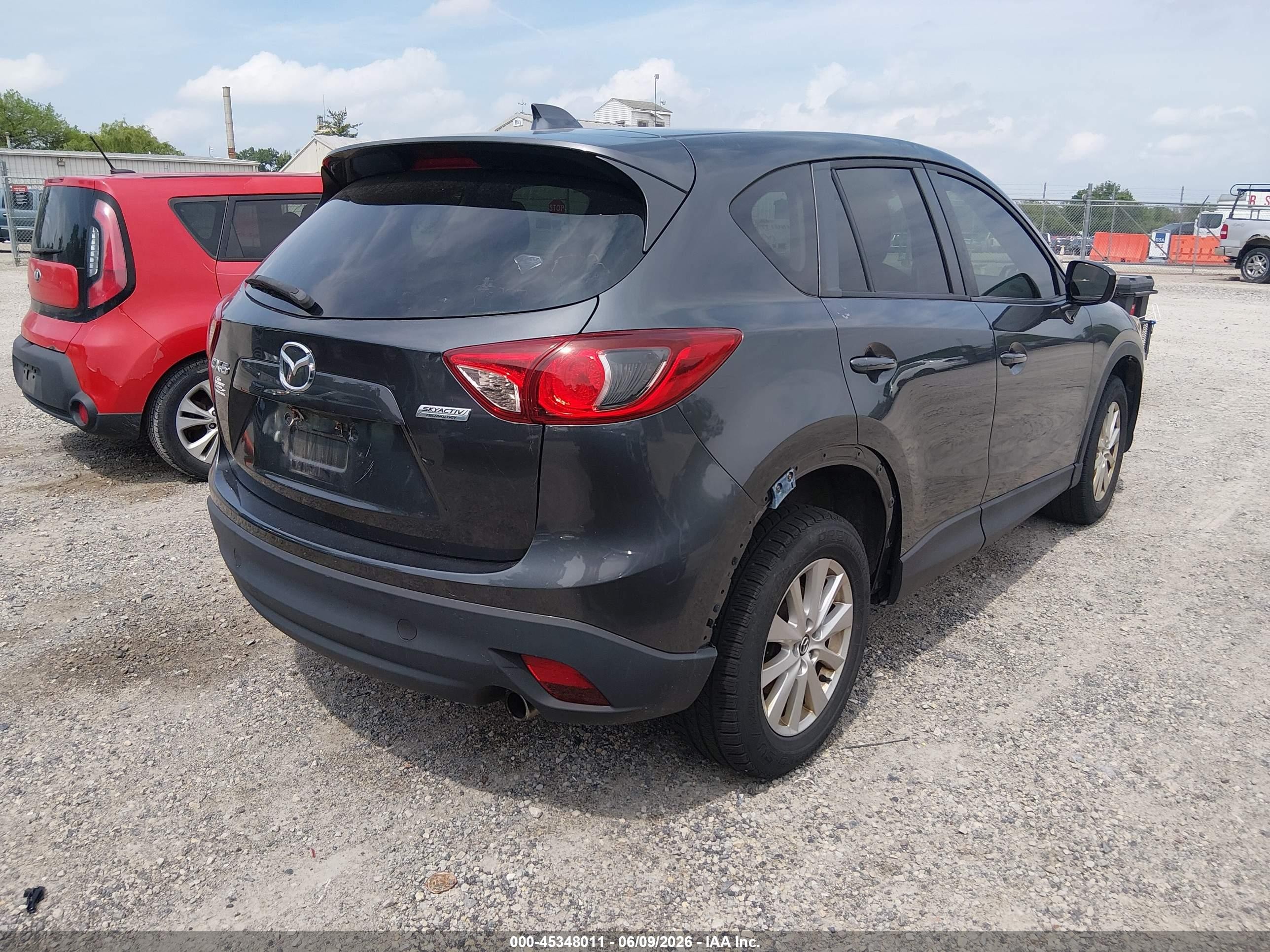 2015 Mazda Cx-5 Touring Серый vin: JM3KE2CY0F0544070