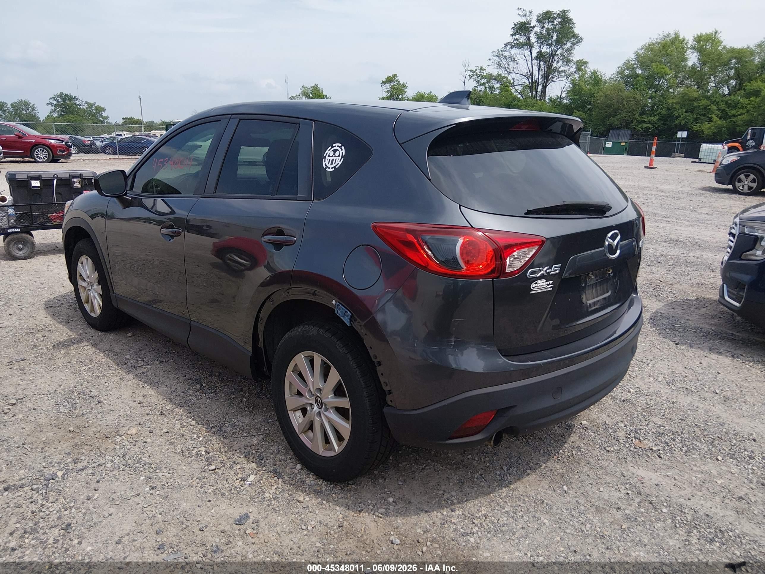 2015 Mazda Cx-5 Touring Серый vin: JM3KE2CY0F0544070