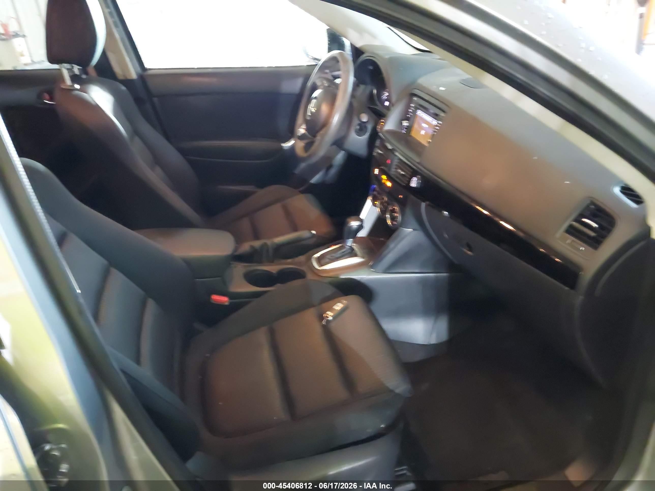 2015 Mazda Cx-5 Touring Gray vin: JM3KE2CY0F0553965