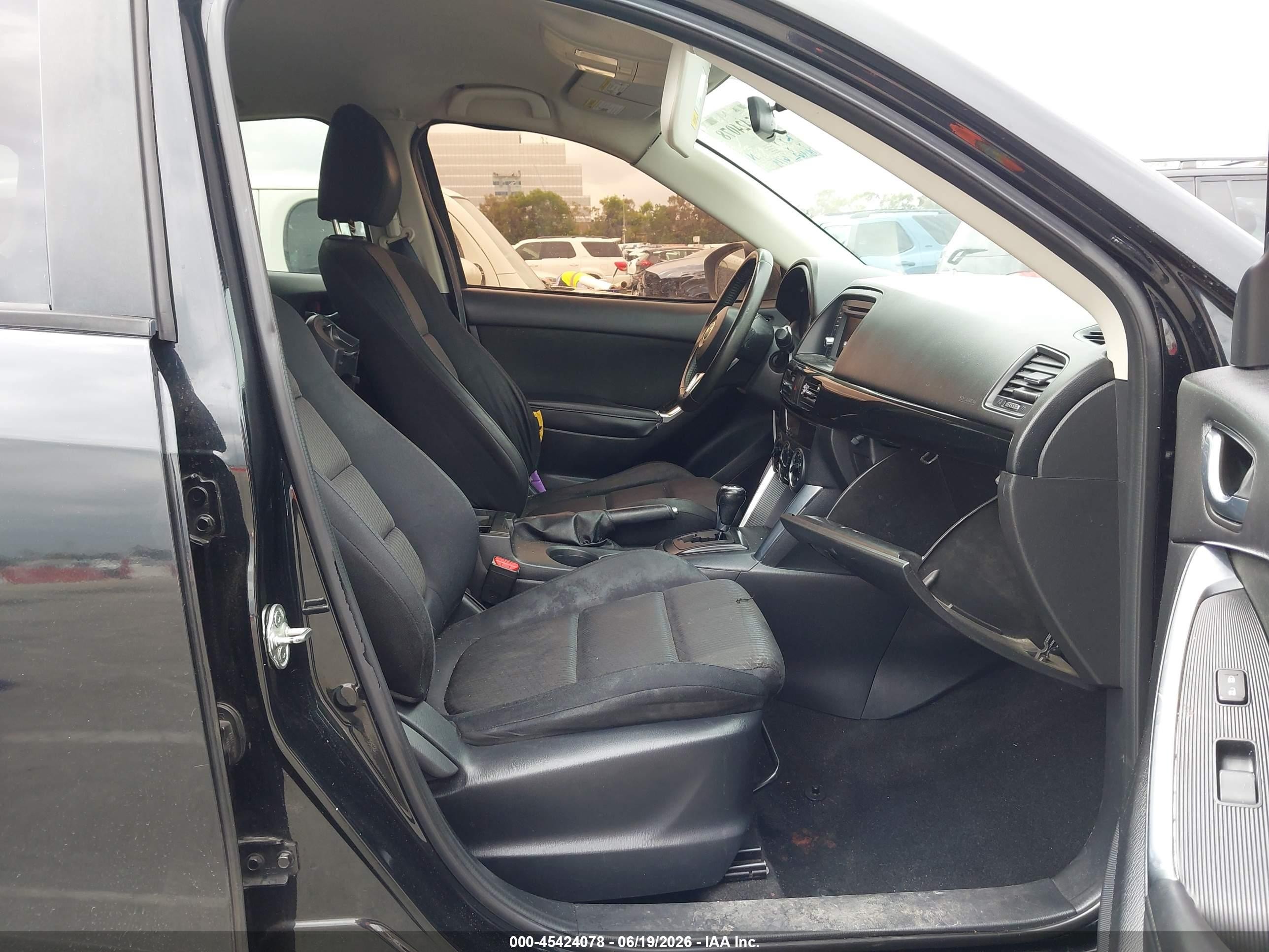 2014 Mazda Cx-5 Touring Black vin: JM3KE2CY1E0308221
