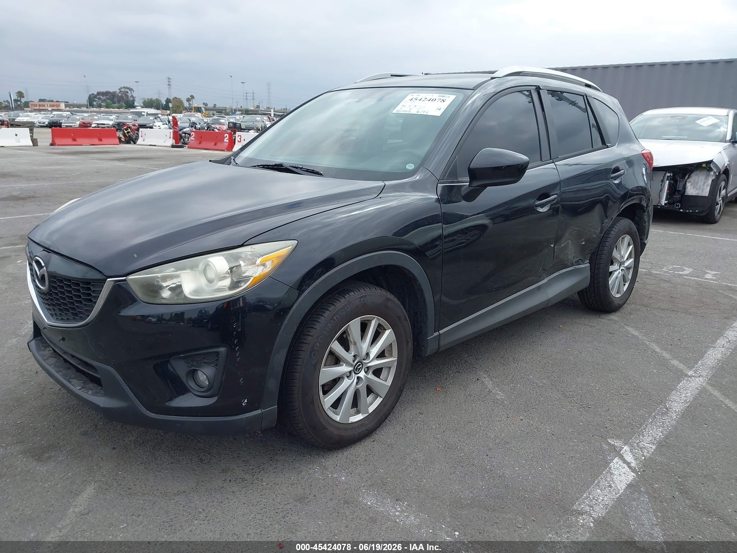2014 Mazda Cx-5 Touring Black vin: JM3KE2CY1E0308221