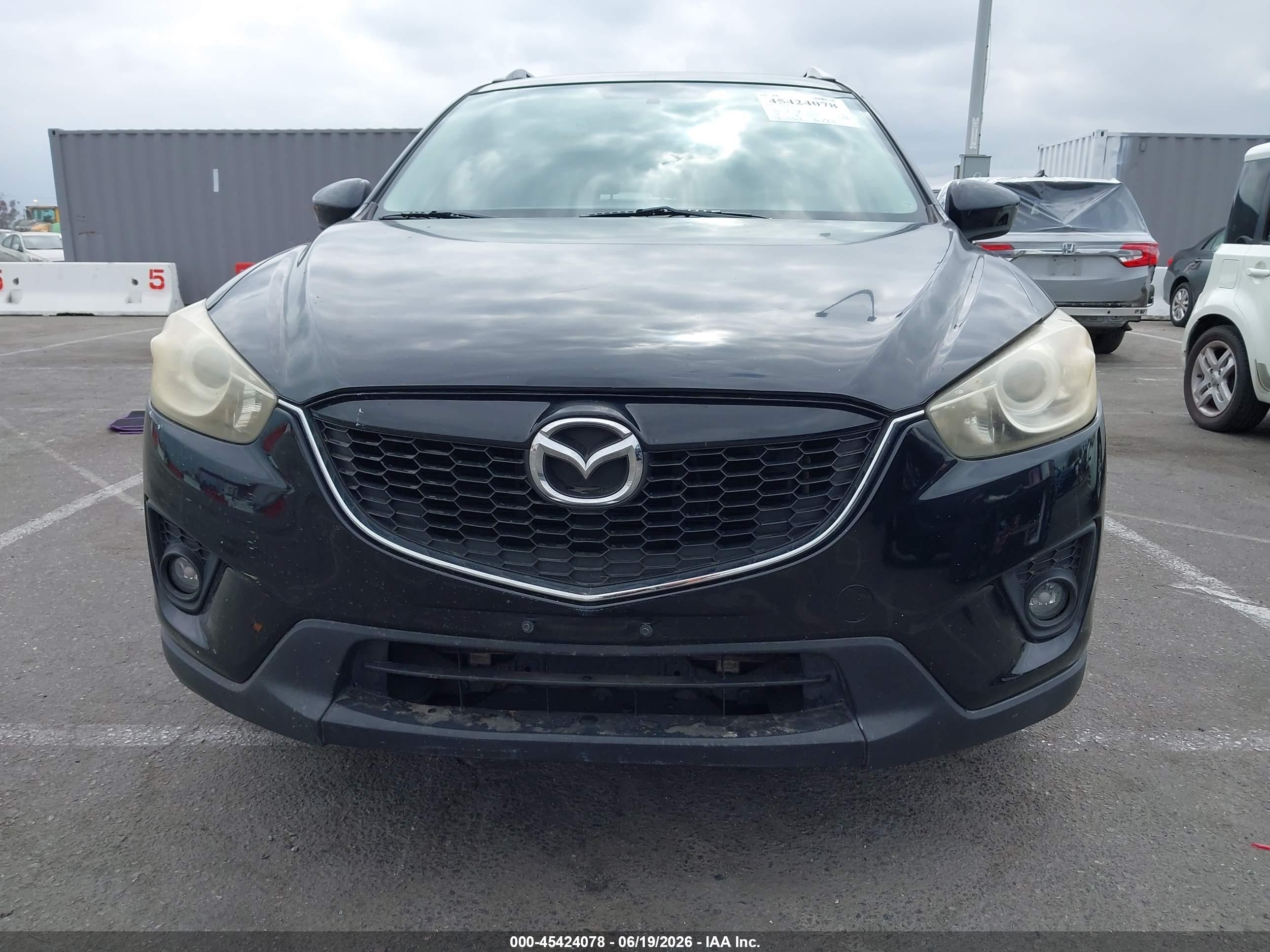 2014 Mazda Cx-5 Touring Black vin: JM3KE2CY1E0308221