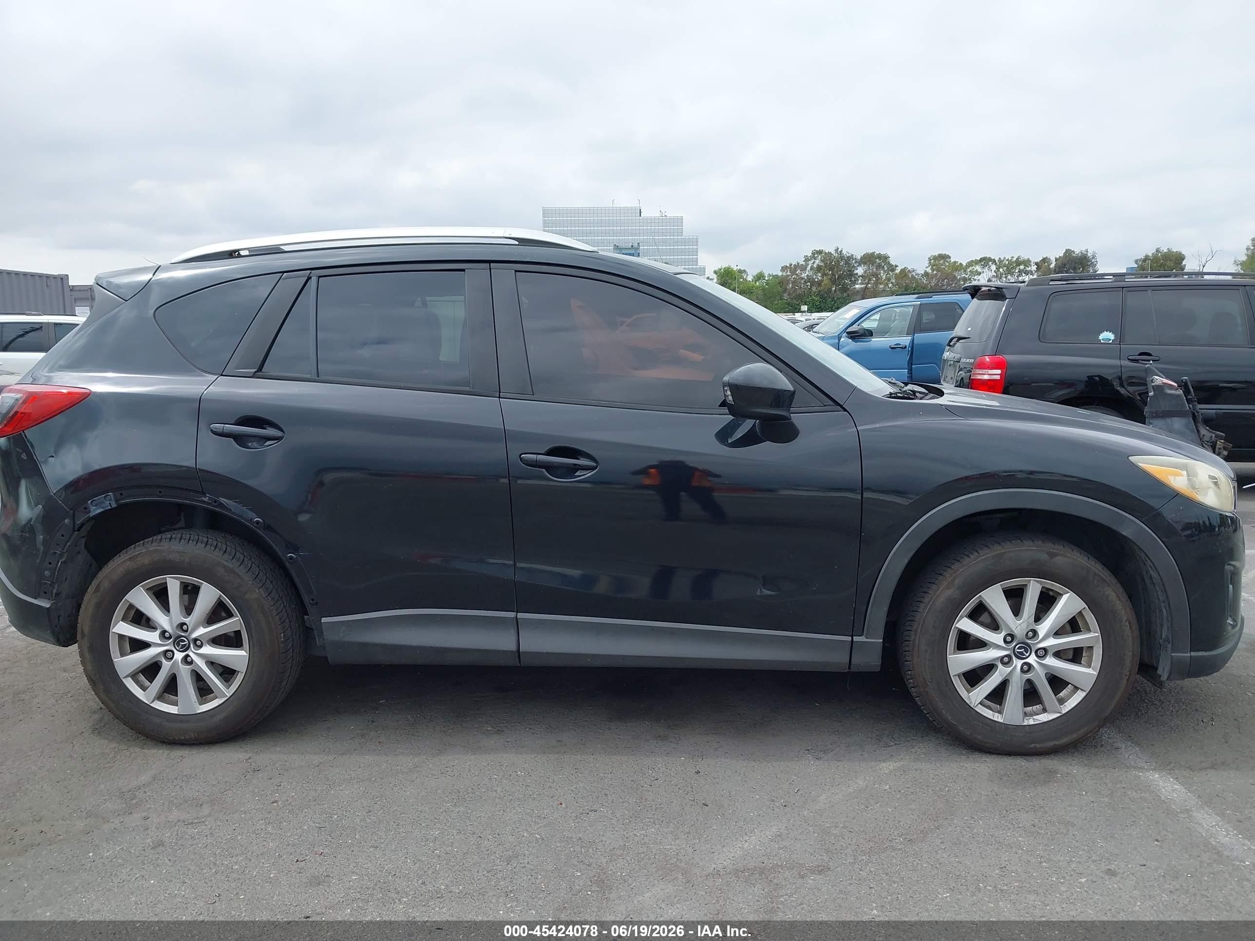 2014 Mazda Cx-5 Touring Black vin: JM3KE2CY1E0308221