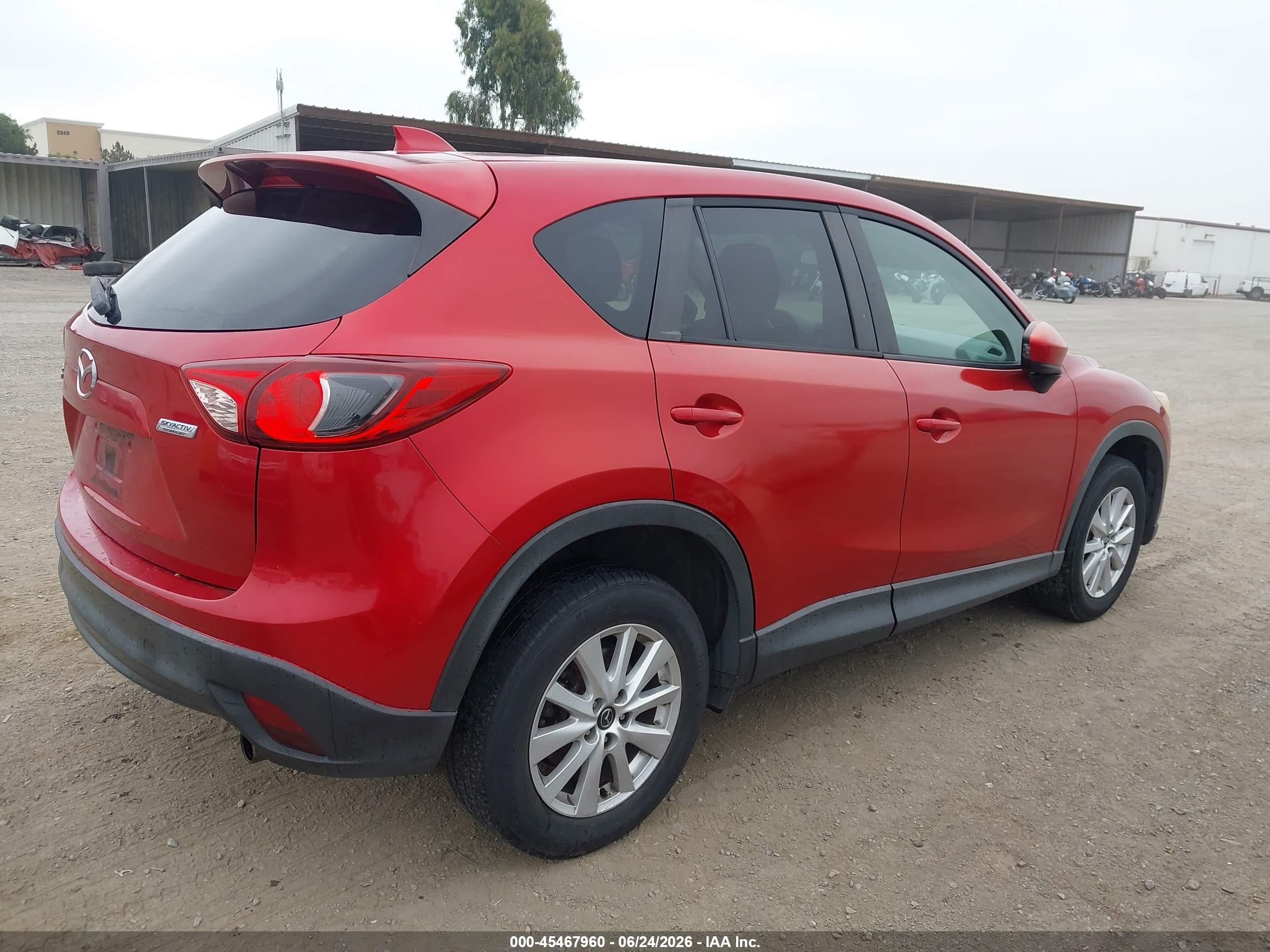 2014 Mazda Cx-5 Touring Red vin: JM3KE2CY1E0328064