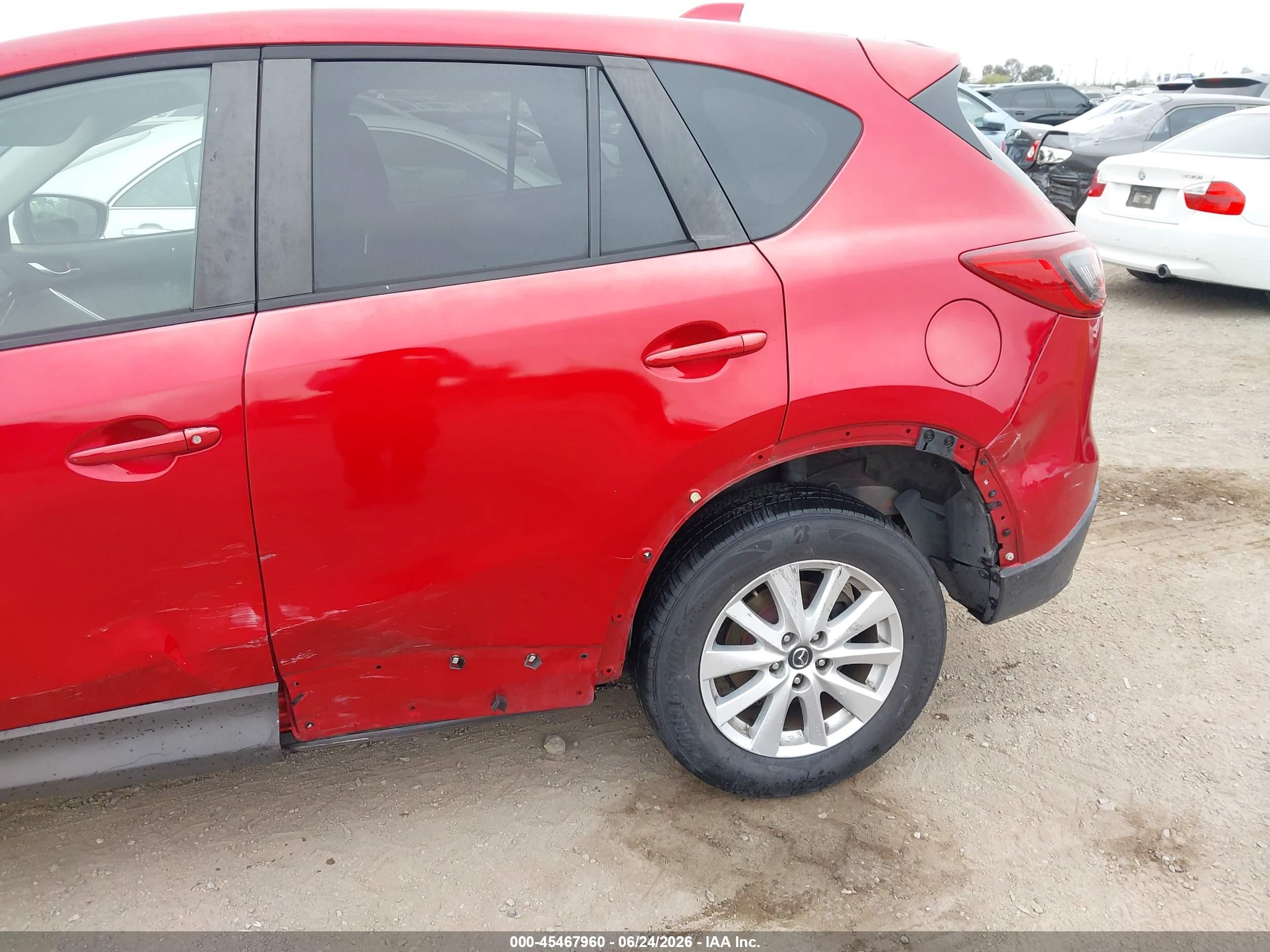 2014 Mazda Cx-5 Touring Red vin: JM3KE2CY1E0328064