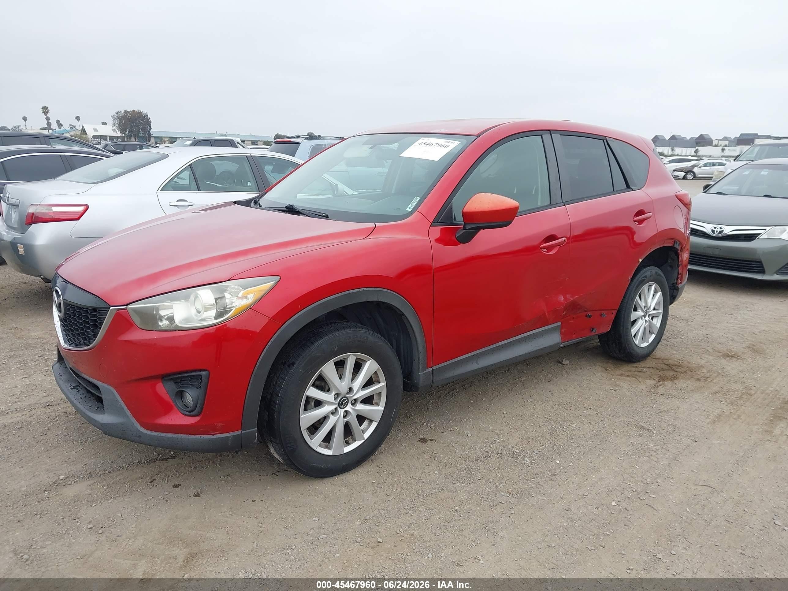 2014 Mazda Cx-5 Touring Red vin: JM3KE2CY1E0328064