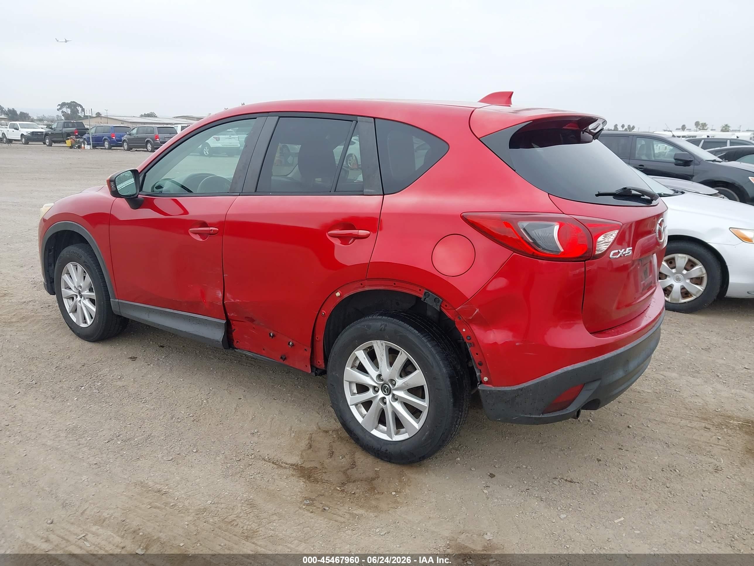 2014 Mazda Cx-5 Touring Red vin: JM3KE2CY1E0328064