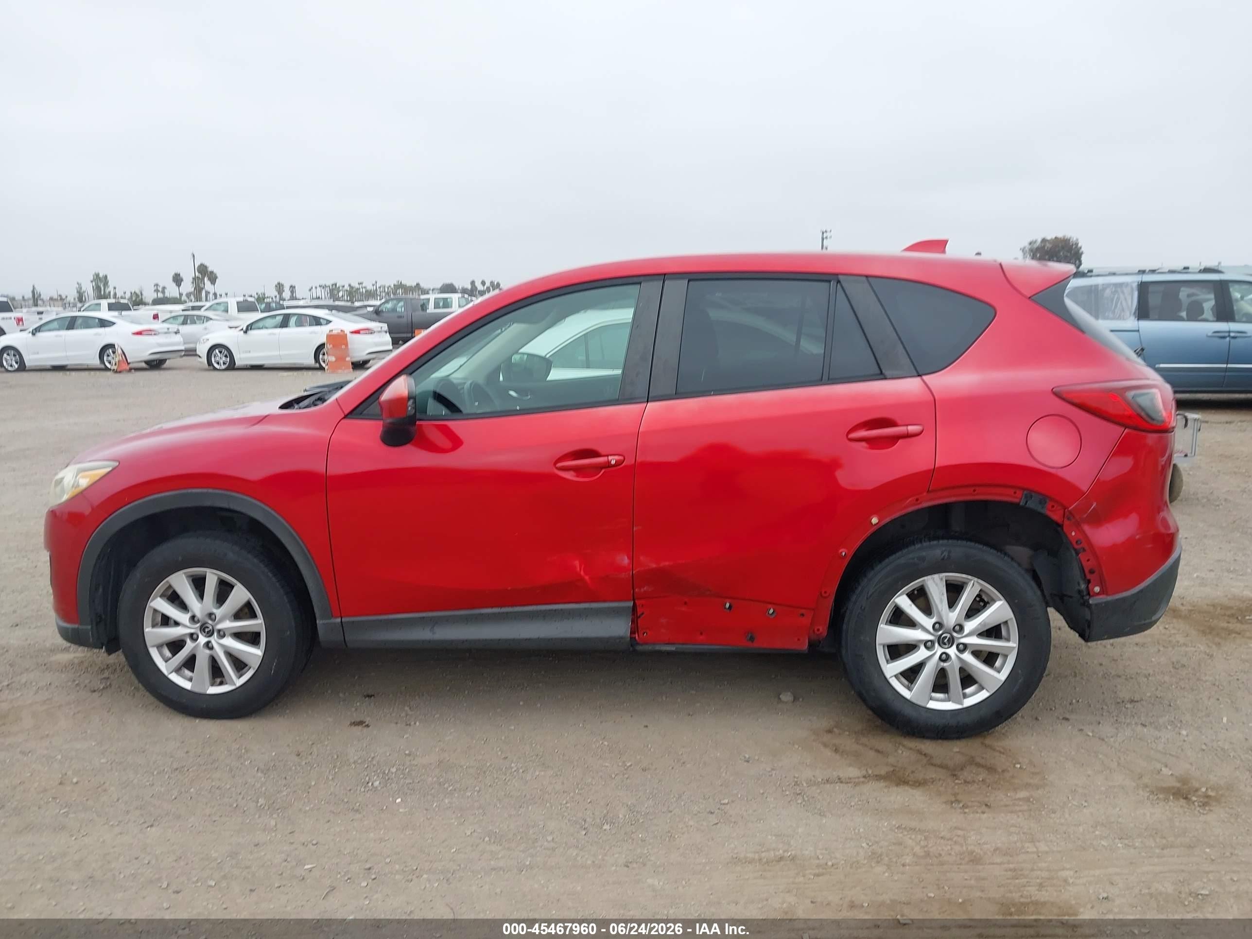 2014 Mazda Cx-5 Touring Red vin: JM3KE2CY1E0328064