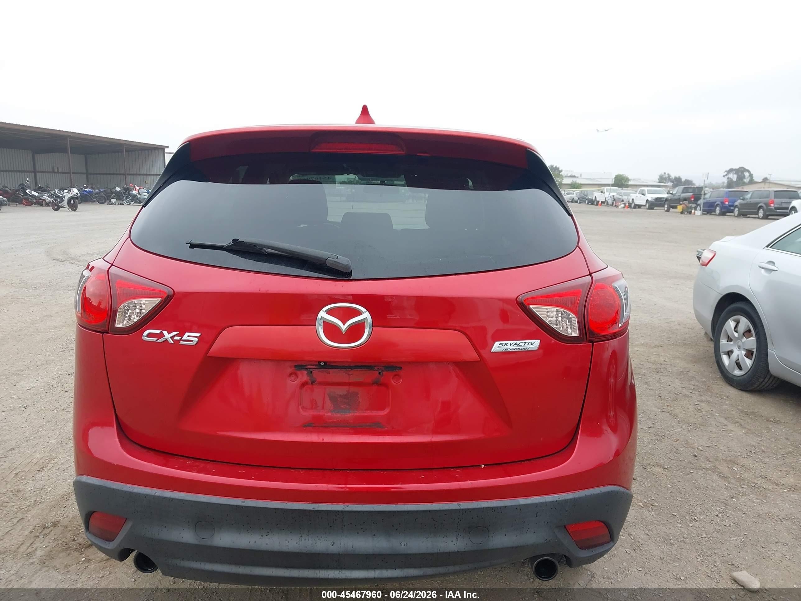 2014 Mazda Cx-5 Touring Red vin: JM3KE2CY1E0328064