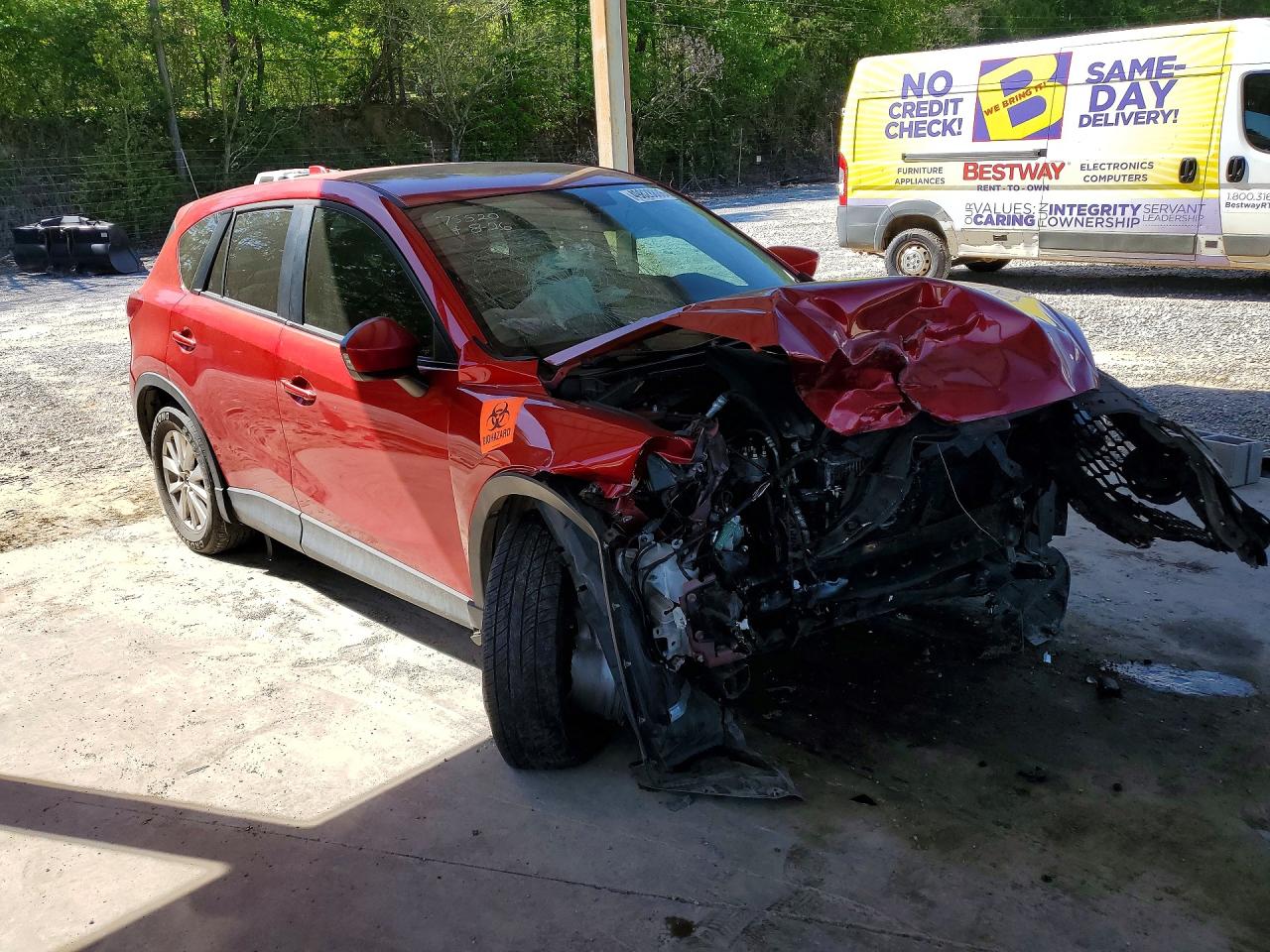 2014 Mazda Cx-5 Touring Красный vin: JM3KE2CY1E0352669