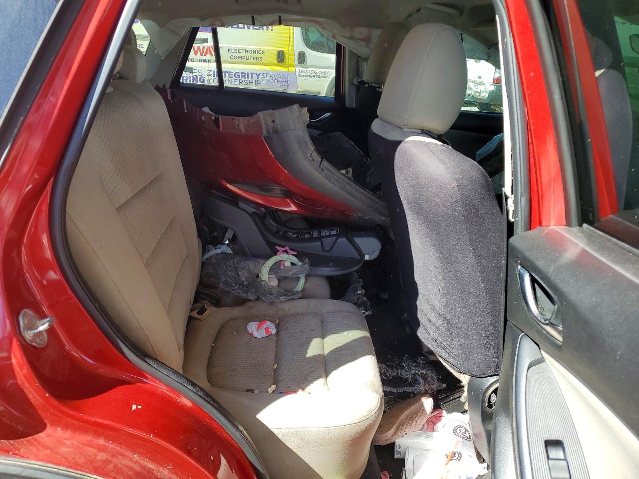 2014 Mazda Cx-5 Touring Красный vin: JM3KE2CY1E0352669