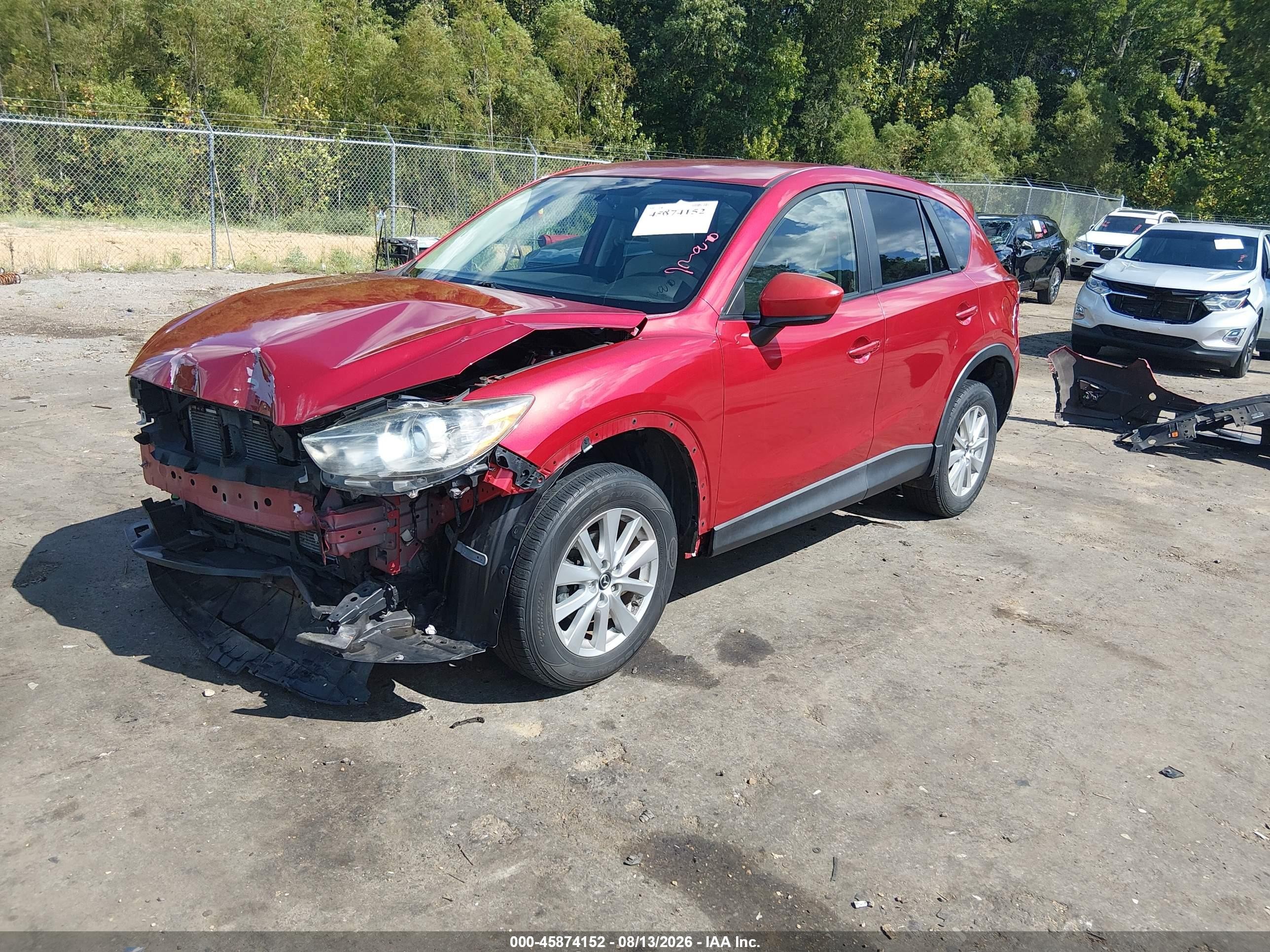2014 Mazda Cx-5 Touring Красный vin: JM3KE2CY1E0403586