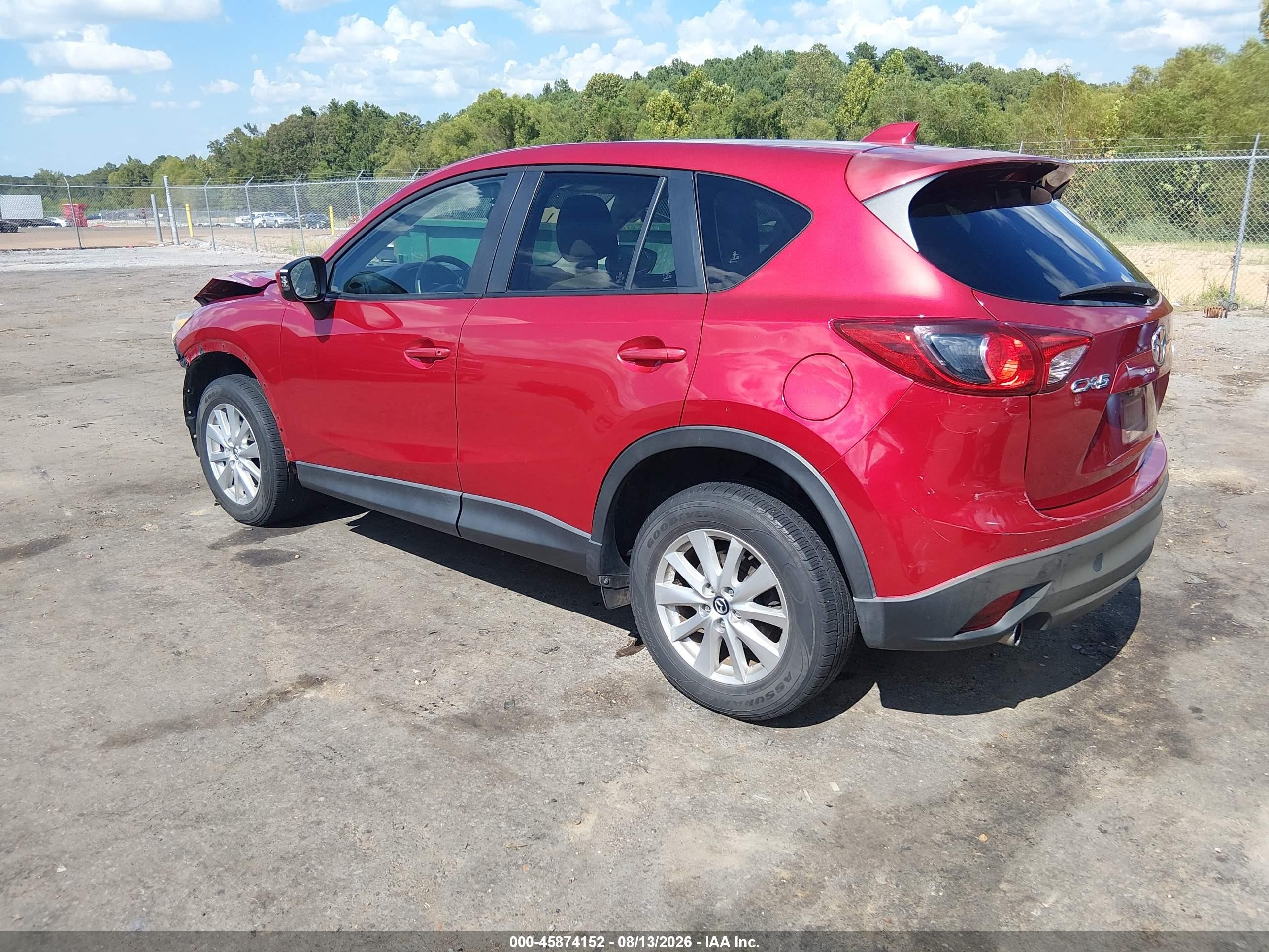 2014 Mazda Cx-5 Touring Красный vin: JM3KE2CY1E0403586