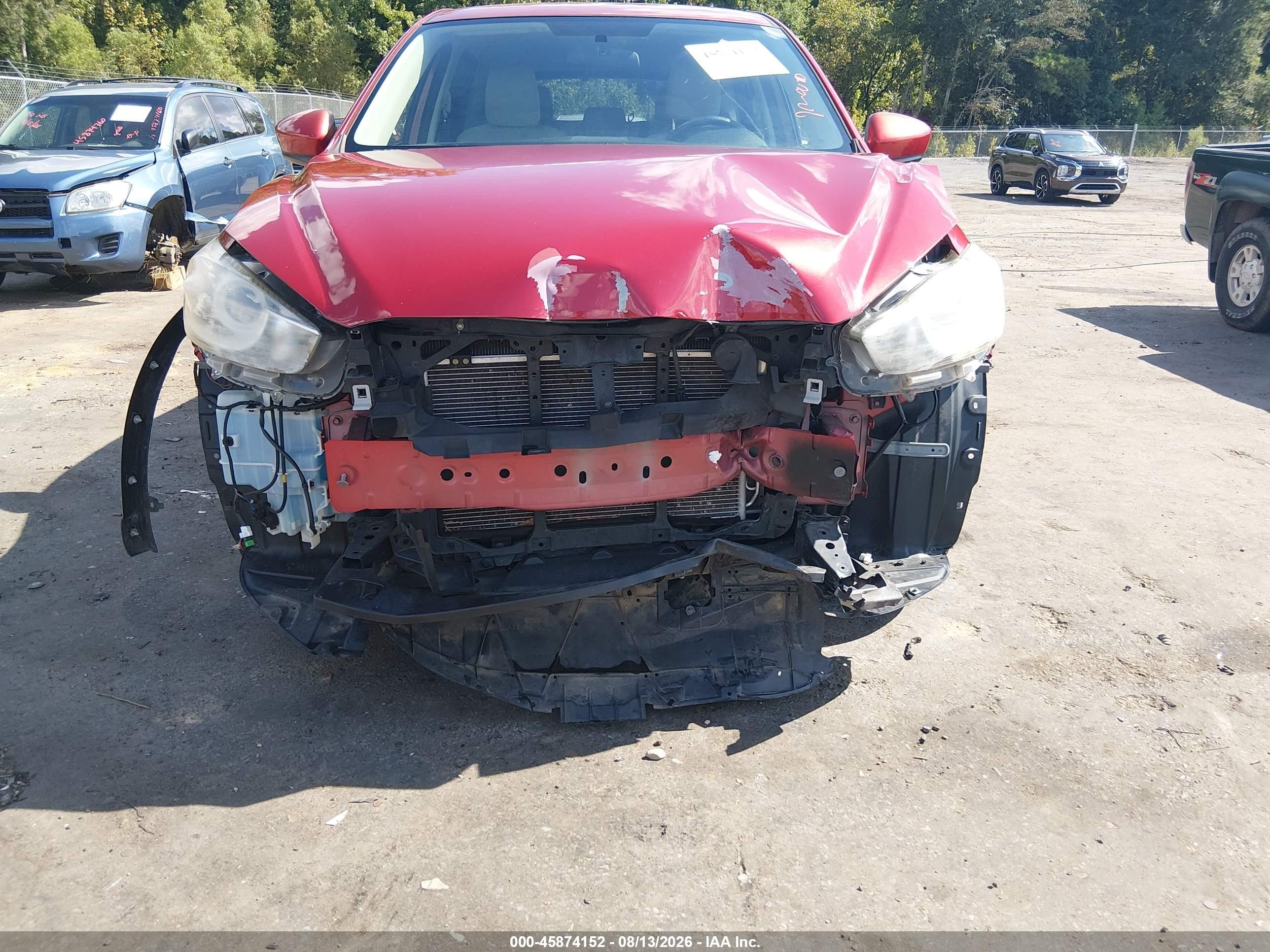 2014 Mazda Cx-5 Touring Красный vin: JM3KE2CY1E0403586