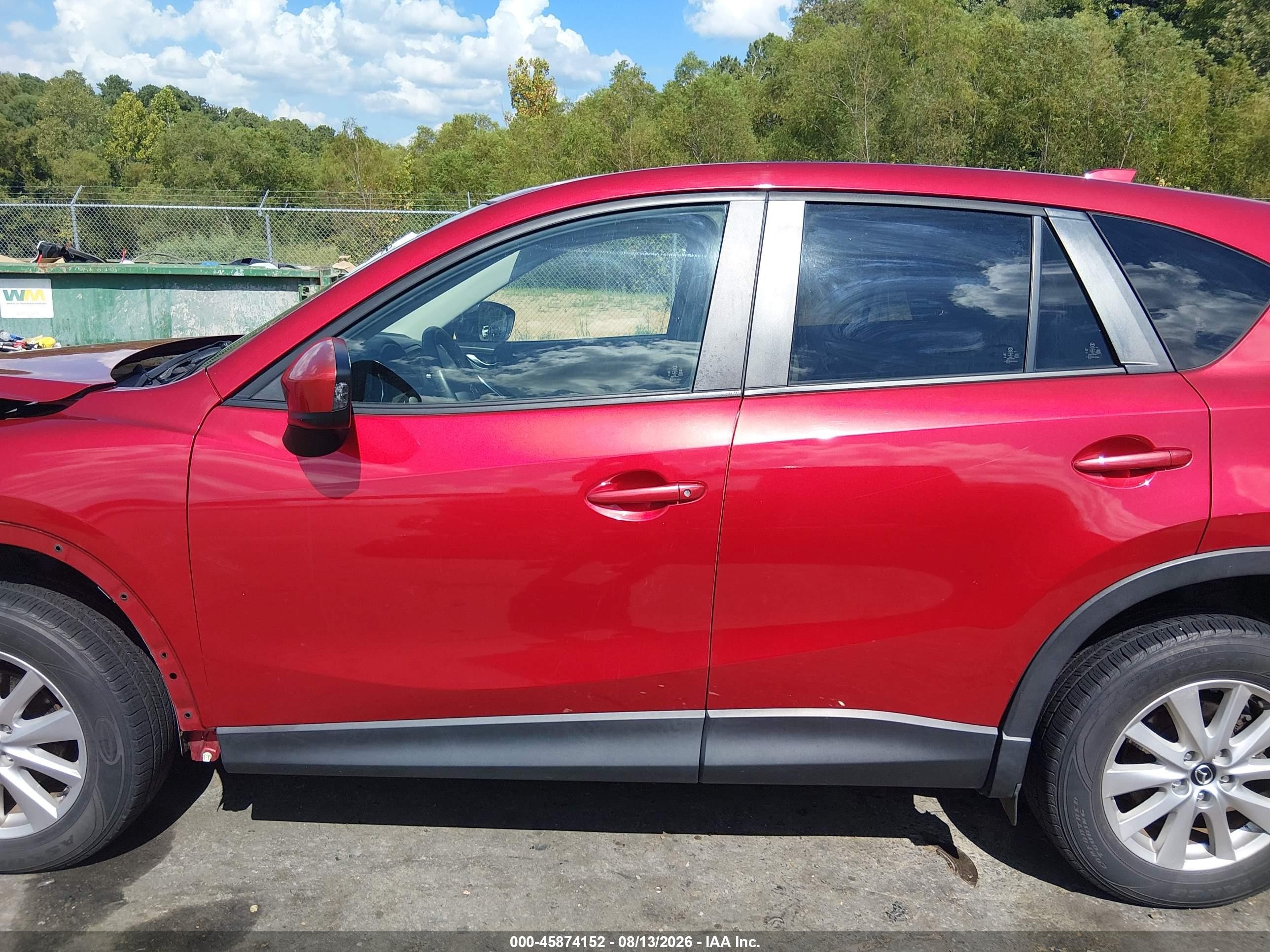 2014 Mazda Cx-5 Touring Красный vin: JM3KE2CY1E0403586