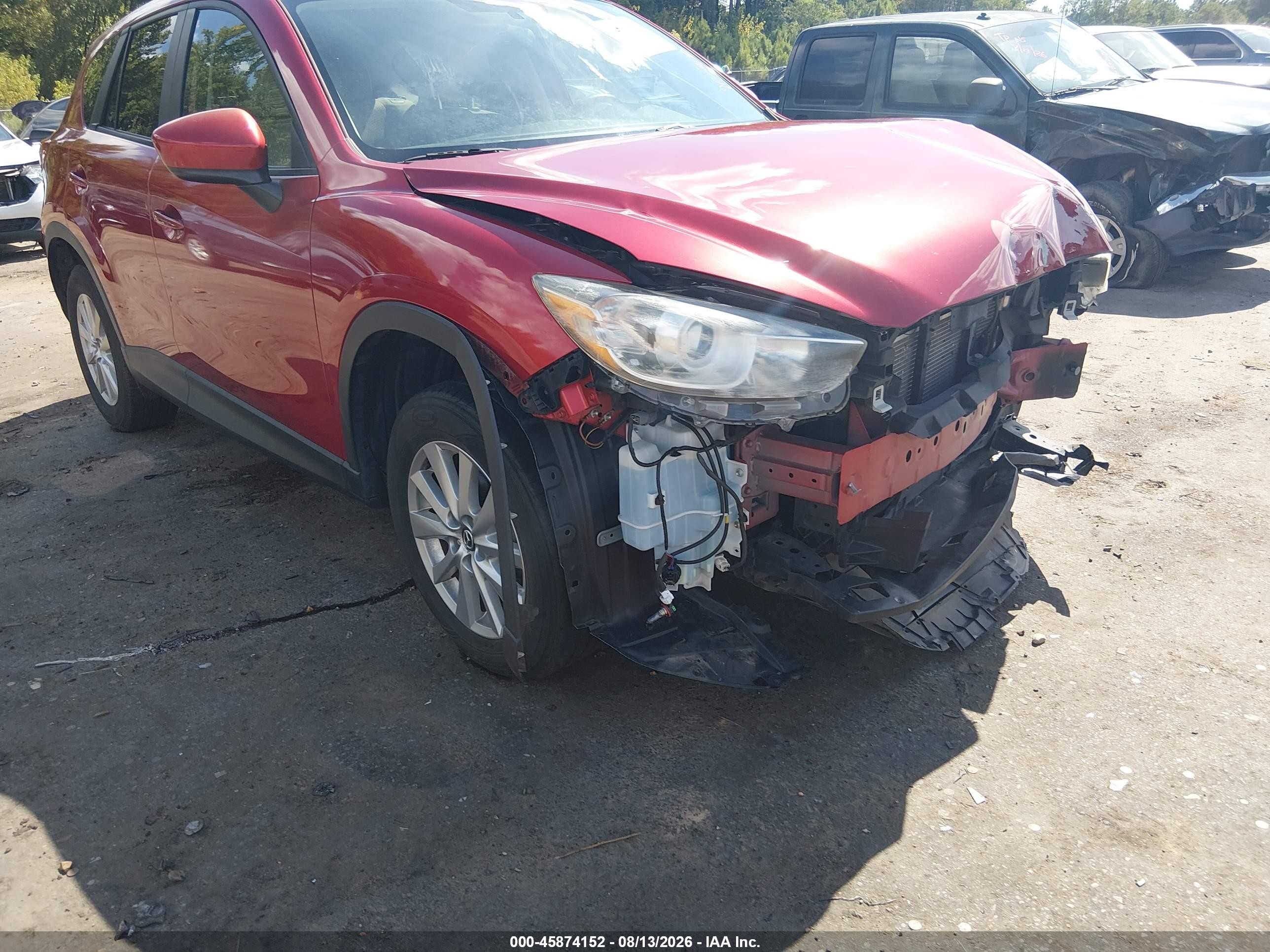 2014 Mazda Cx-5 Touring Красный vin: JM3KE2CY1E0403586