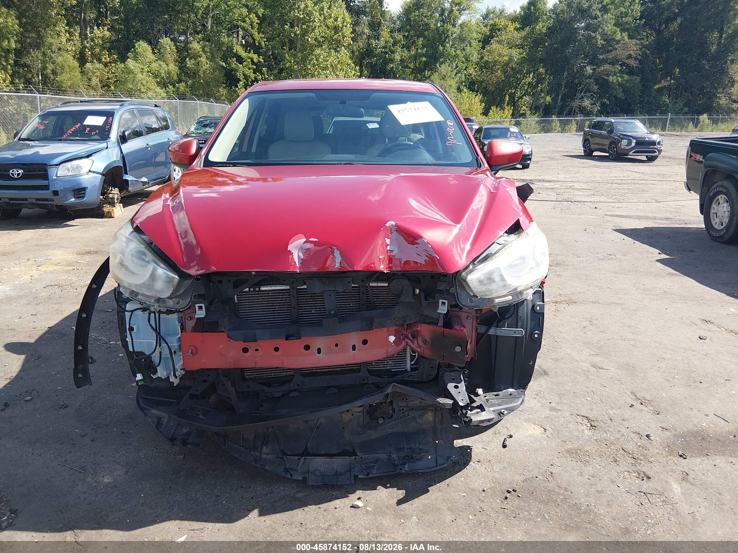 2014 Mazda Cx-5 Touring Красный vin: JM3KE2CY1E0403586